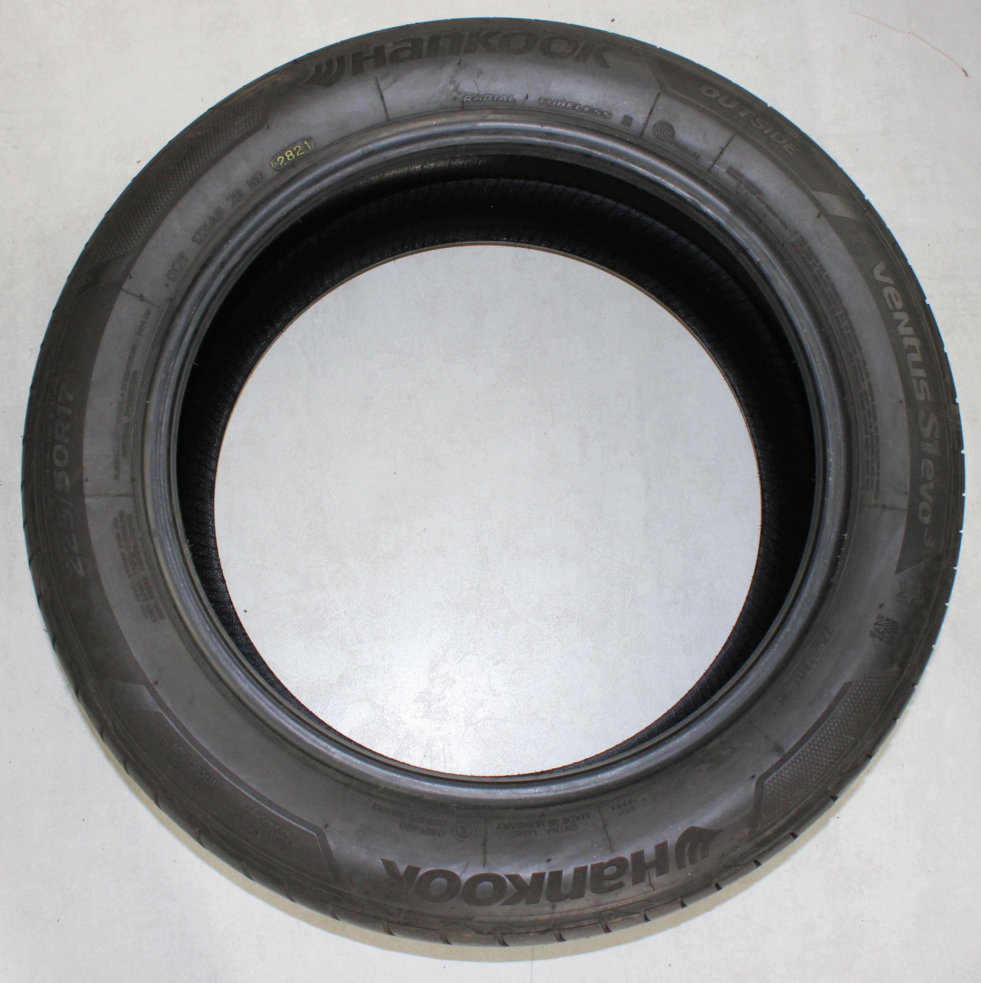 1 x 225/50R17 98Y Sommerreifen Hankook Ventus S1 Evo 3 * 6mm 2021 XL