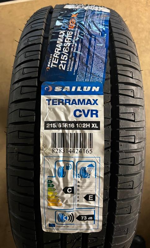 4 x 215/65R16 102H Pneus d'été Sailun Terramax CVR NOUVEAU 2014 XL