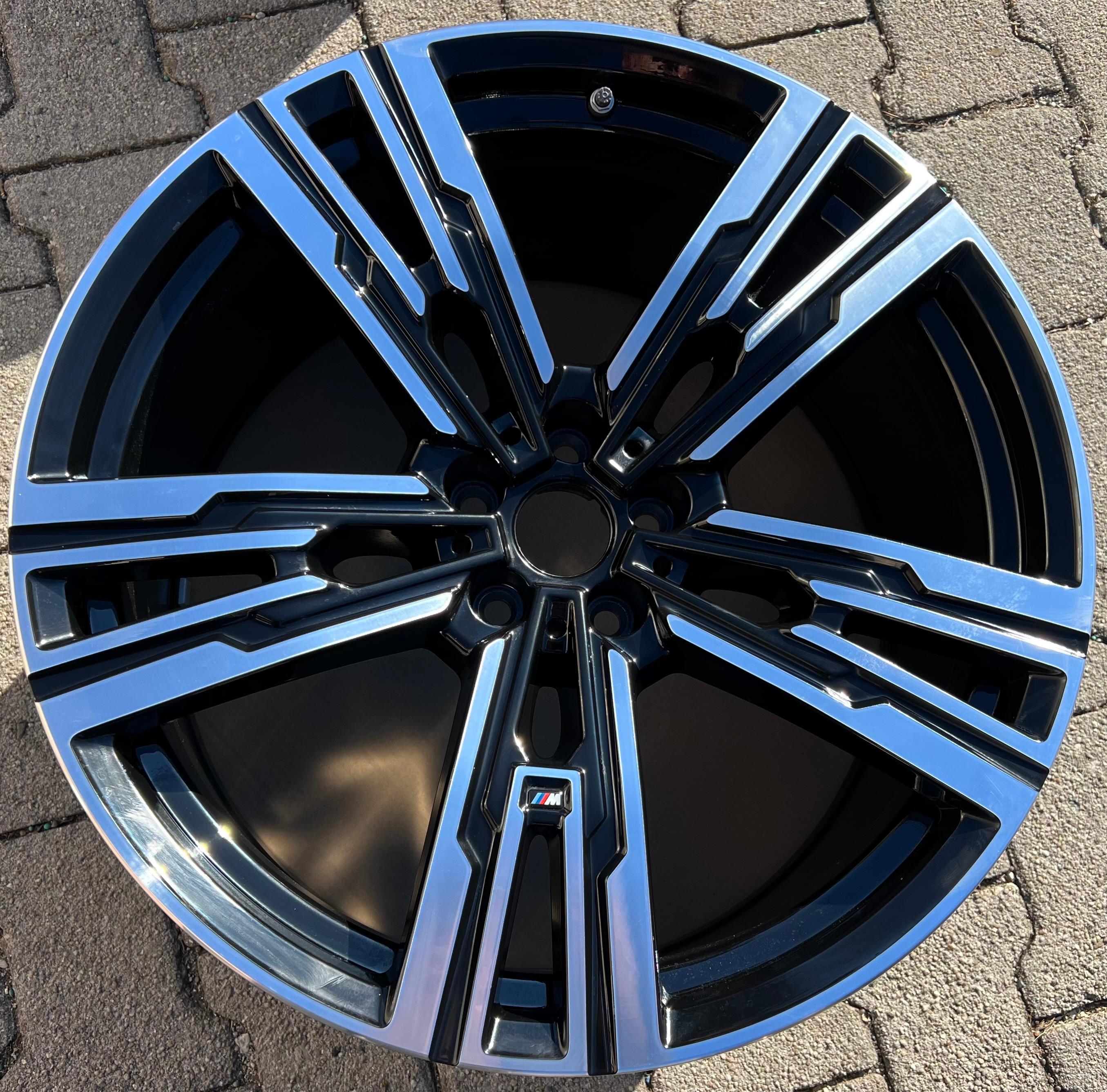 1X originele 21" aluminium velgen BMW 7 serie i7 G70 styling 908M 5A19DF1 10x21 ET44