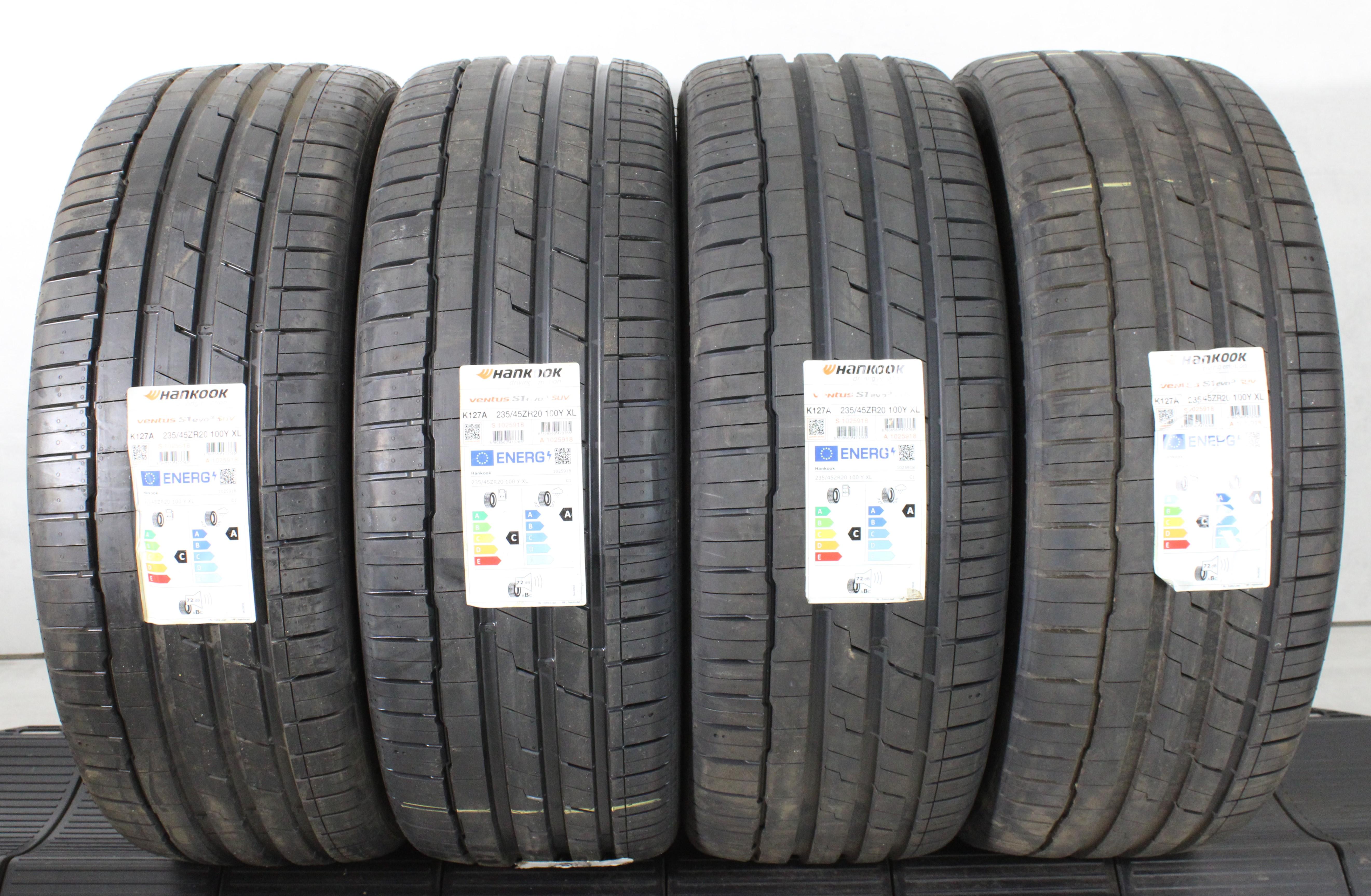 4 x 235/45R20 100Y Sommerreifen Hankook Ventus S1 Evo 3 SUV  2022
