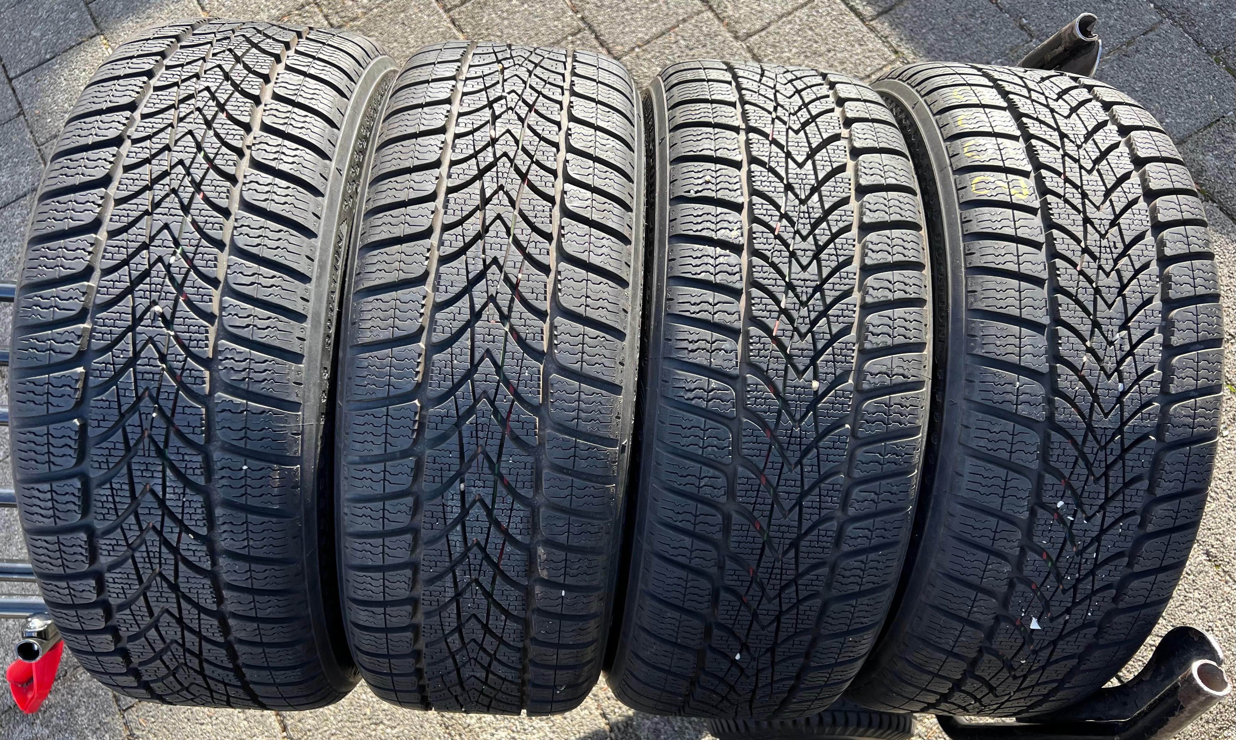 4 ROUES D'HIVER ORIGINALES 17" EN ALUMINIUM MINI F55 F56 F57 JCW 205/45R17 88V DUNLOP 2020