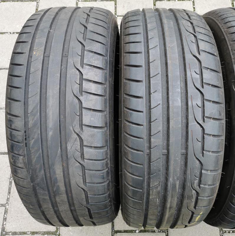4 x 205/45R17 88W Sommerreifen Dunlop Sport Maxx RT 2x 6,5-7mm und 2x 5,5-6mm 2016
