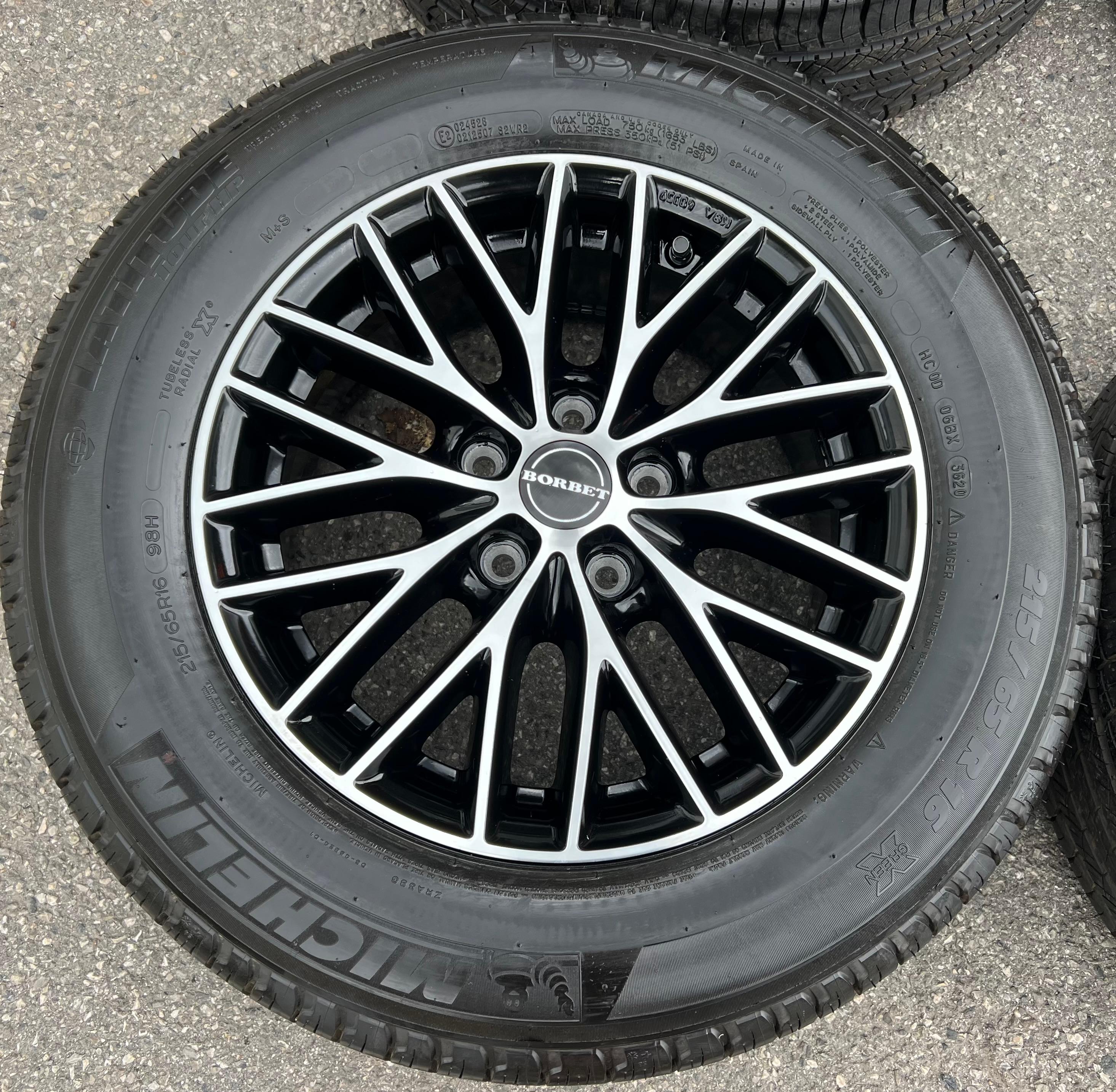 4 LLANTAS ALUMINIO 16" VERANO DACIA DUSTER SR 215/65R16 98H MICHELIN 2020 RDKS ENTREGA GRATUITA