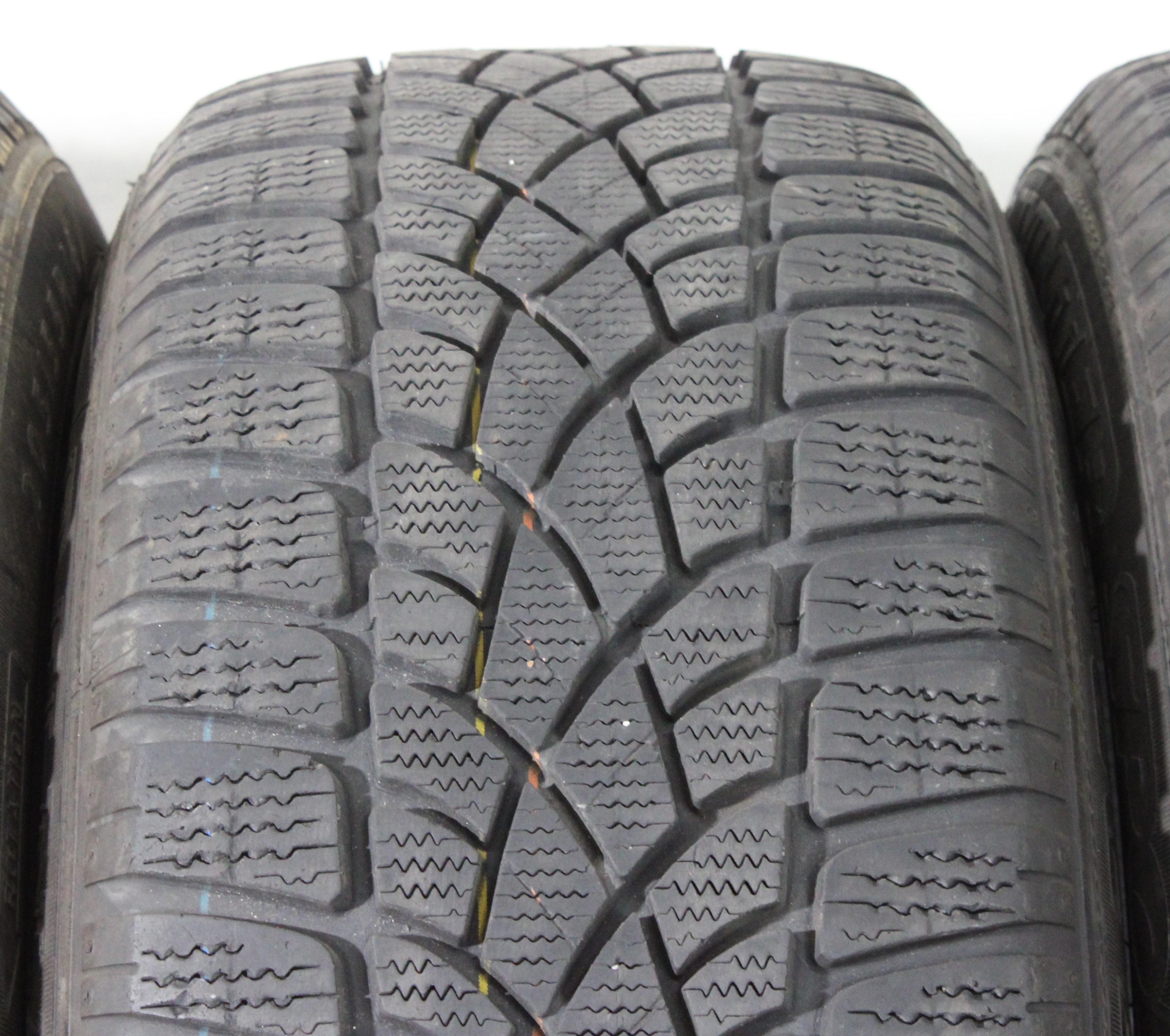 4 x 205/55R16 91H Winterreifen Dunlop SP Winter Sport 3D* 5,5-6mm 2018
