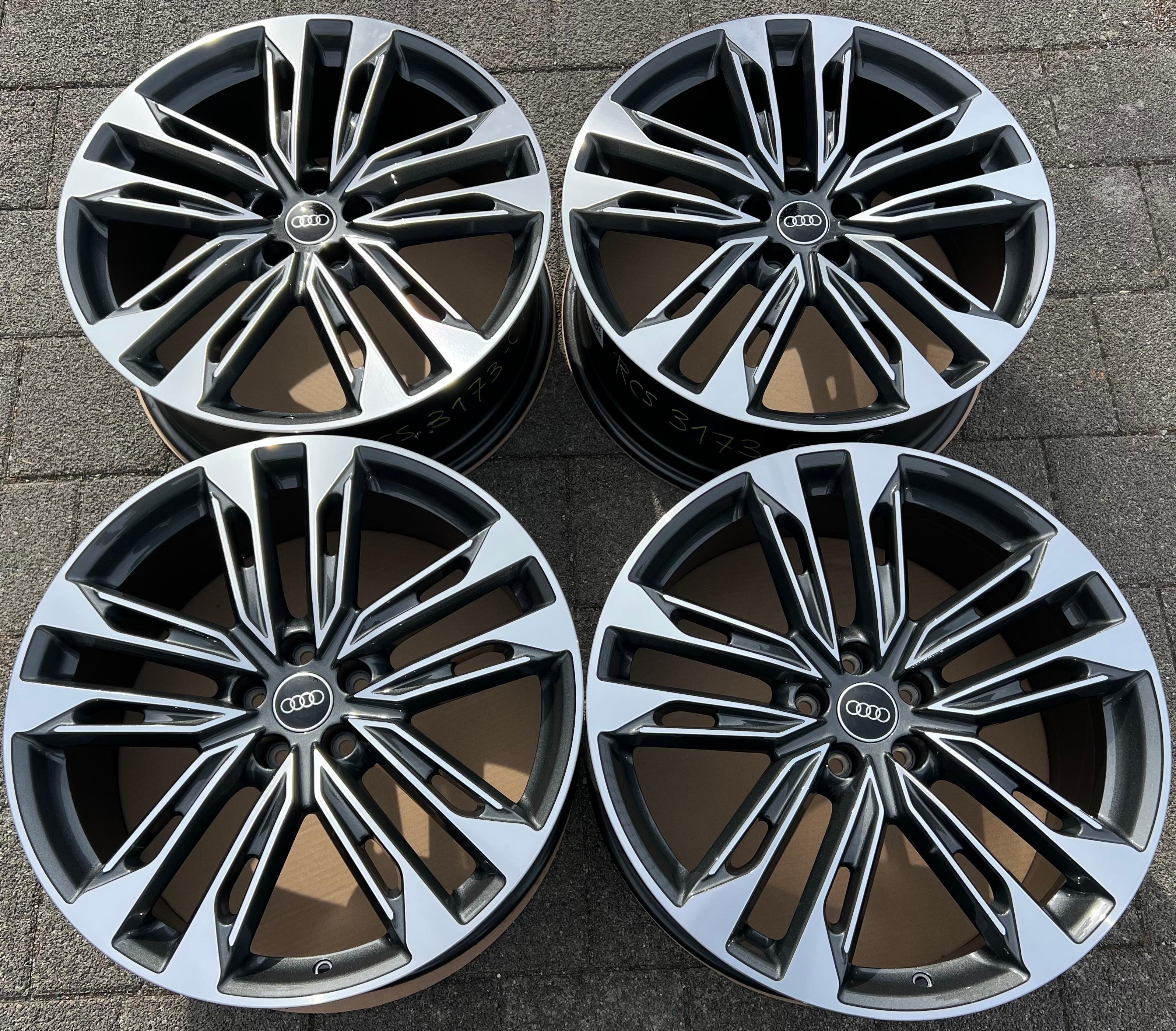 4 ORIGINAL 21" ALUFELGEN AUDI A6 4K C8 F2 4K0601025BJ 8,5x21 ET43 FREIHAUS