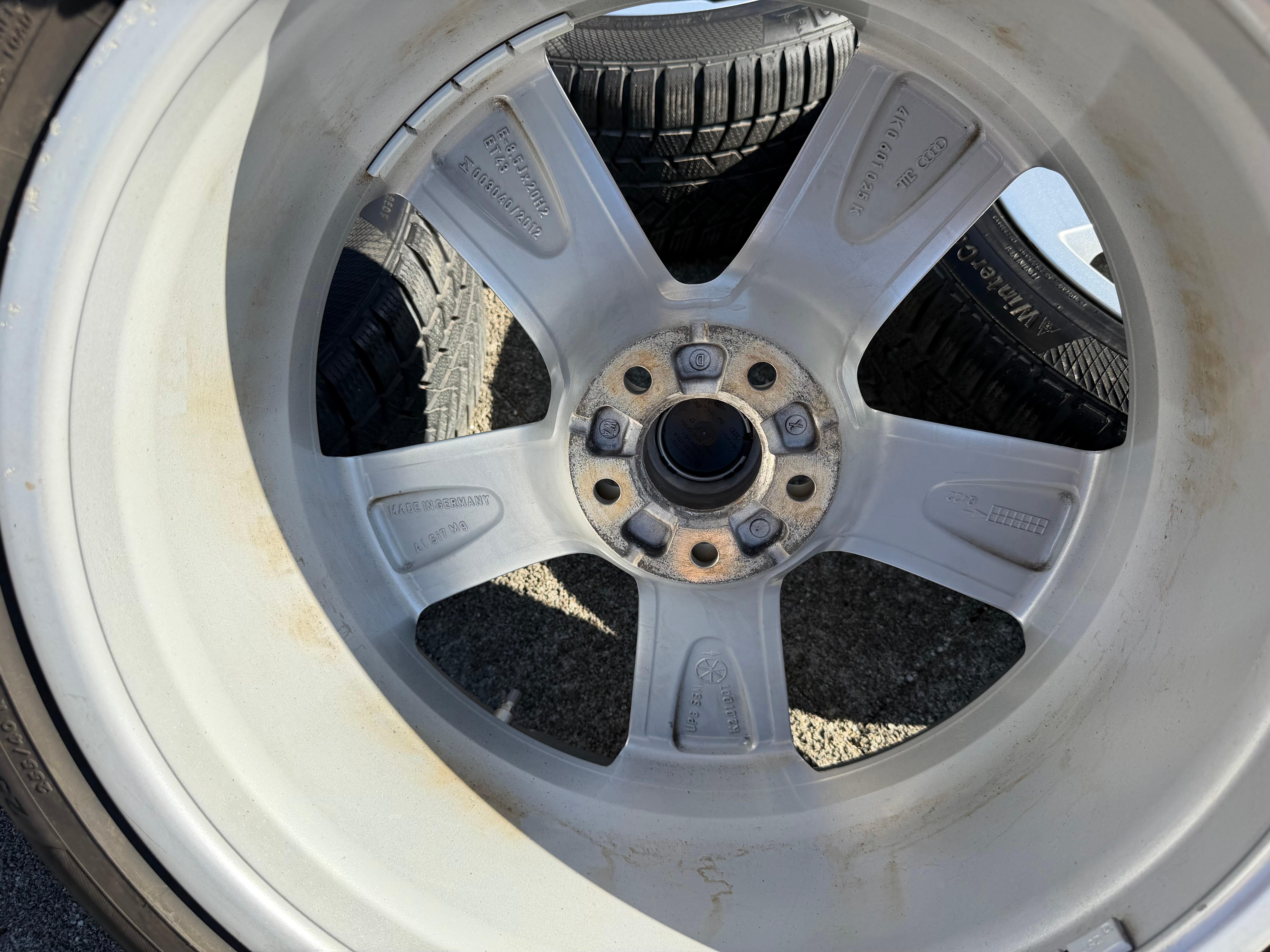 4 Original 20" Alu Winterräder Audi A6 S6 C8 4K0601025K 255/40R20 101W Continental RDKS