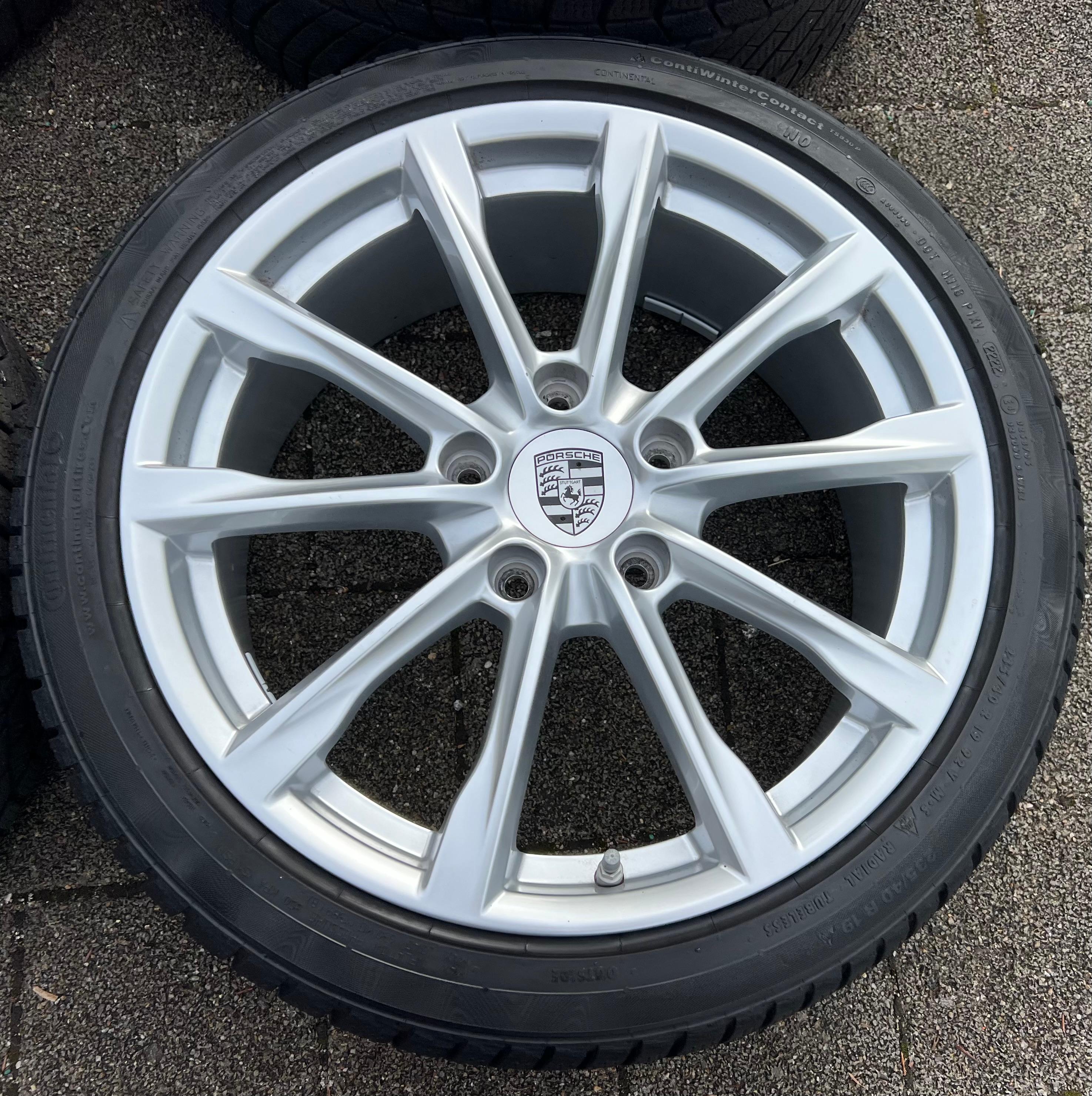 4 ORIGINAL 19" ALU WINTERRÄDER PORSCHE CAYMAN BOXSTER 718 982 982601025 RDKS