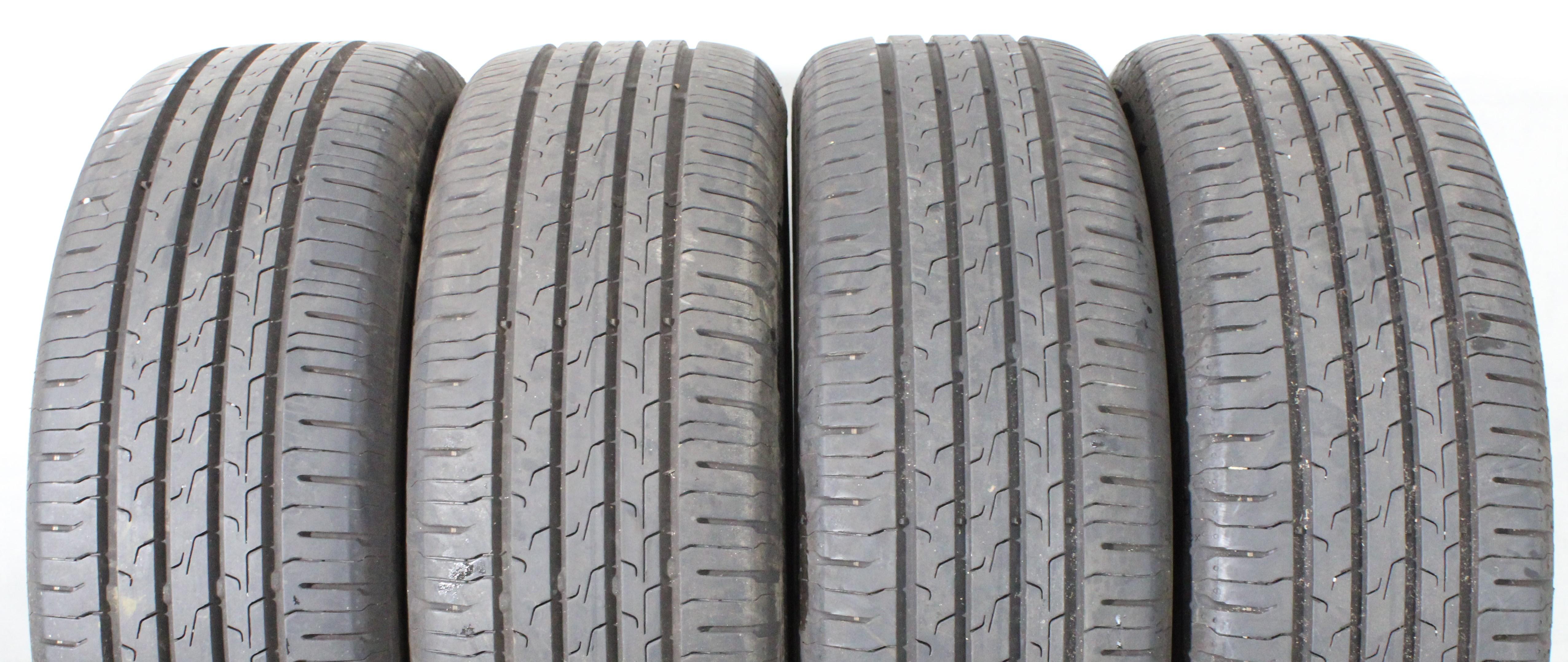 4 neumáticos de verano Continental Eco Contact 6, 205/60R16 92H, 5,5-6 mm, 2025