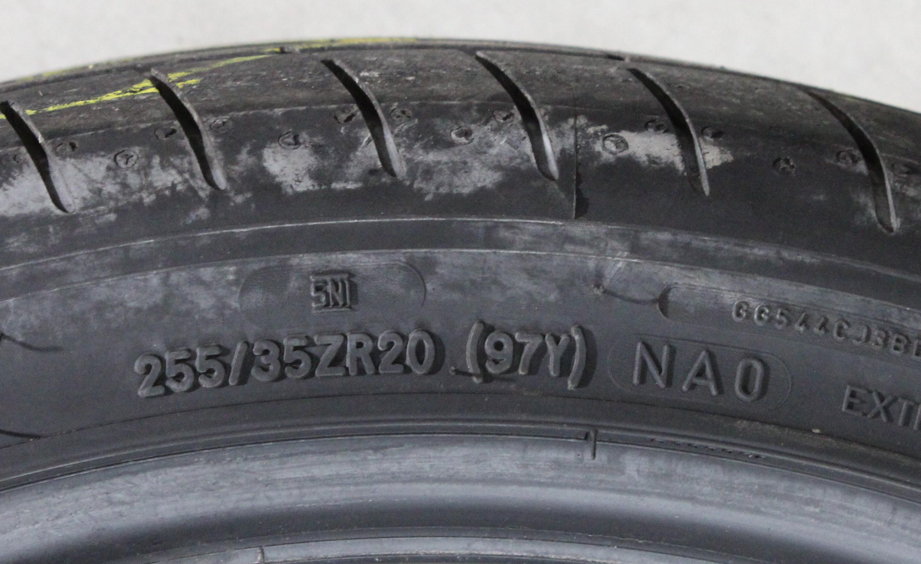 4 x 255/35R20 97Y Sommerreifen Goodyear Eagle F1 Super Sport NA0 Volles profil 2024 XL
