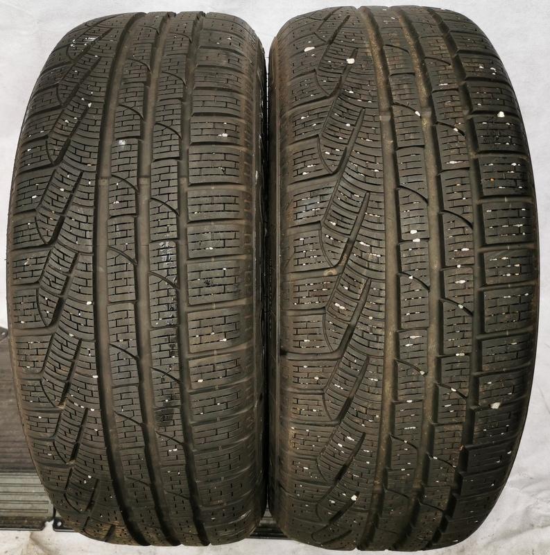 2 x 225/45R18 95V Winterreifen Pirelli Sottozero 2 Runflat 6-6,5mm 2018