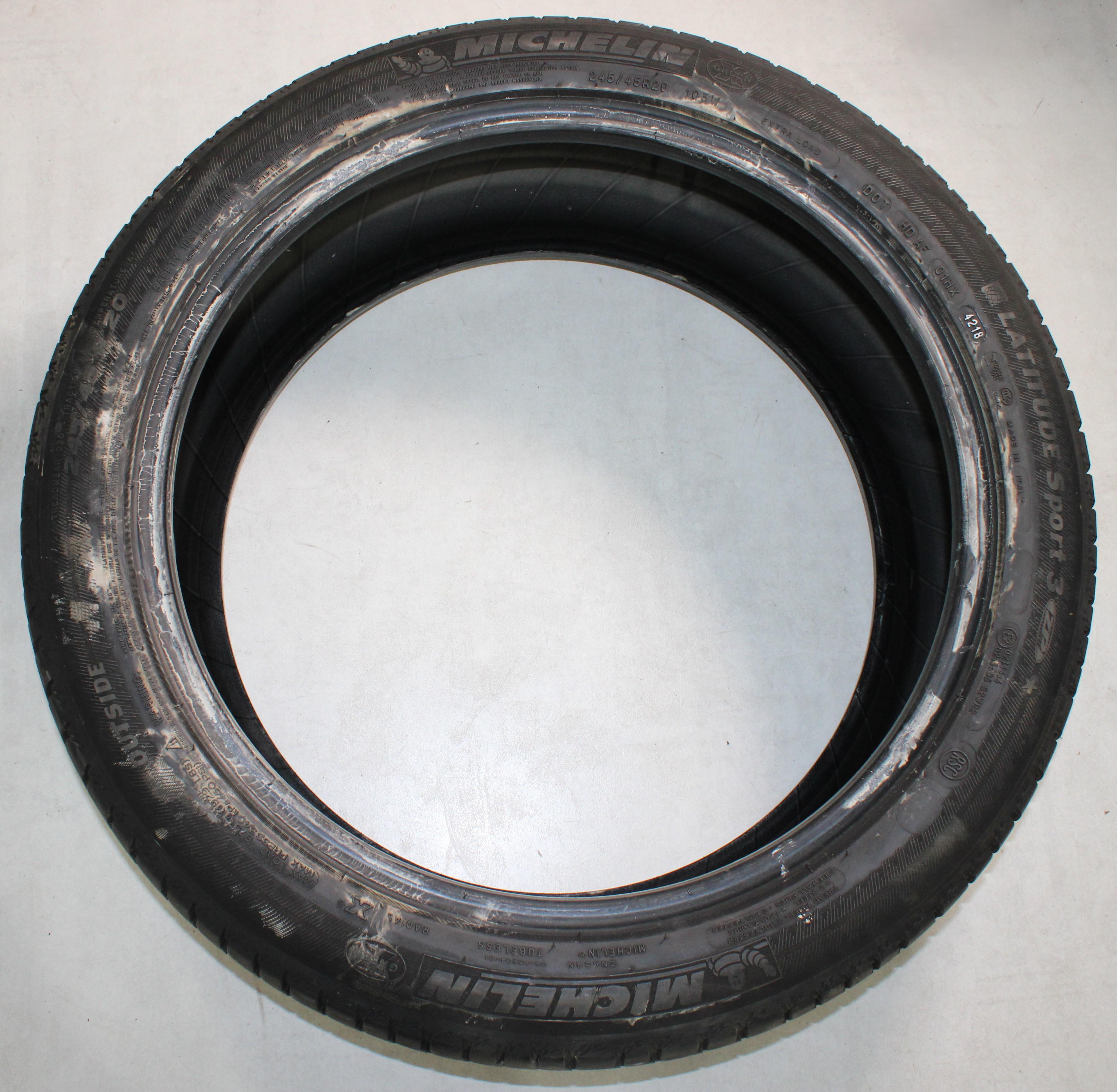 2 x 245/45R20 103W 2 x 275/40R20 106W Sommerreifen Michelin Latitude Sport 3 ZP Runflat 6-6,5mm 2018 *