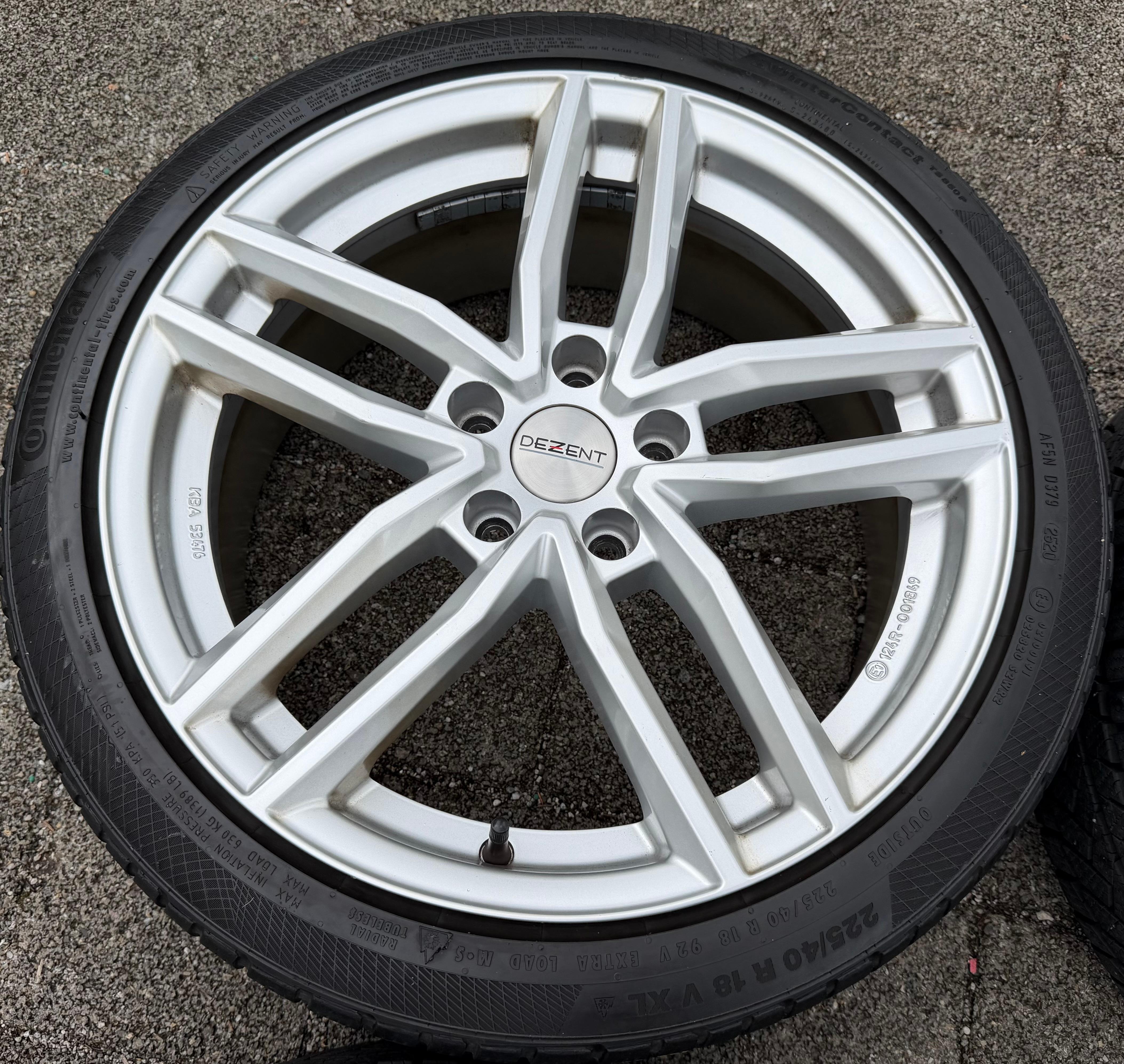 4 ALUFELGEN 18" AUDI A3 SEAT LEON SKODA OCTAVIA VW GOLF 7 8 7,5x18 ET51
