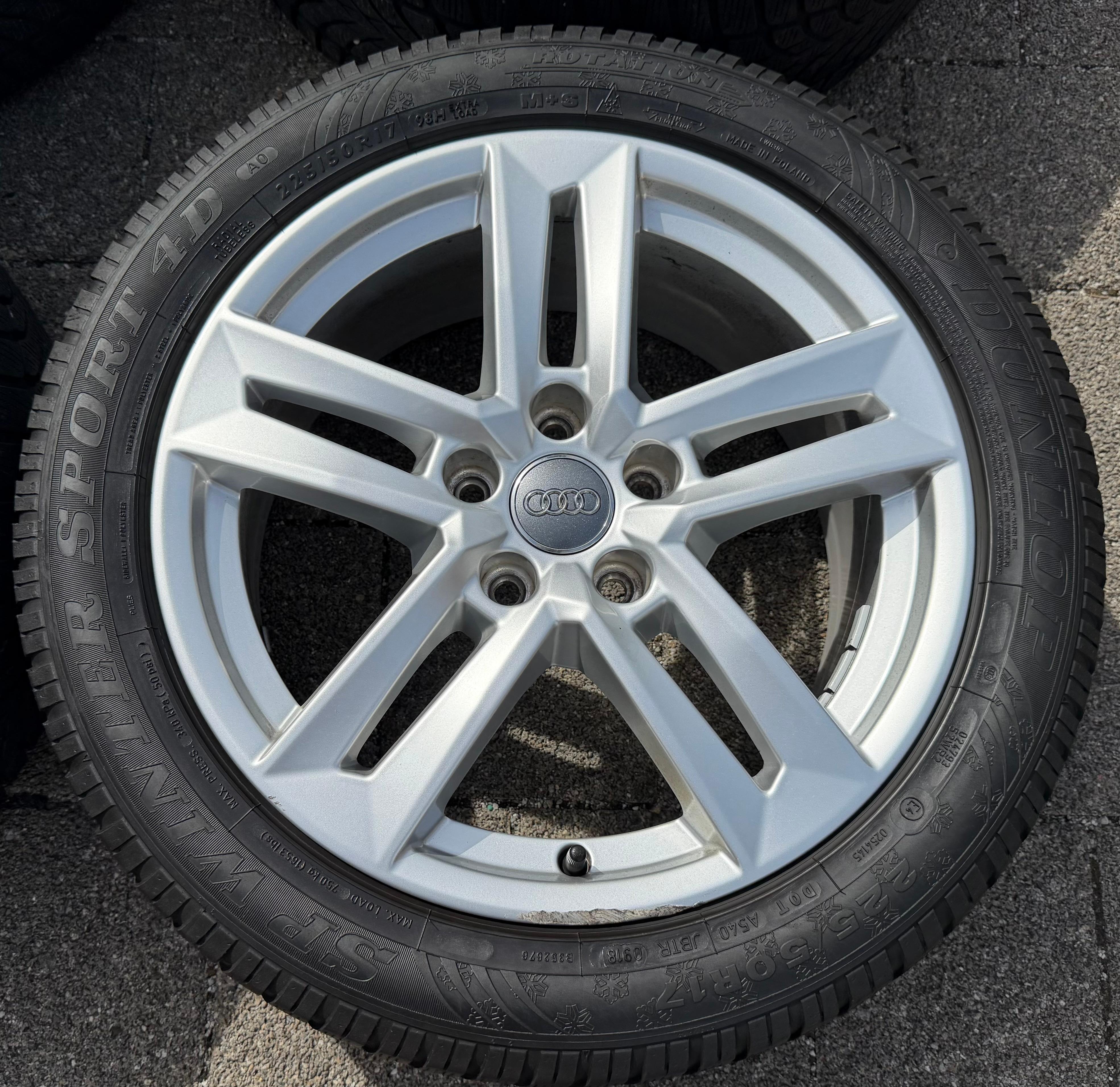 4 Original 17" Alufelgen Audi A4 8W B9 8W0601025P 7x17 ET42 Felgen