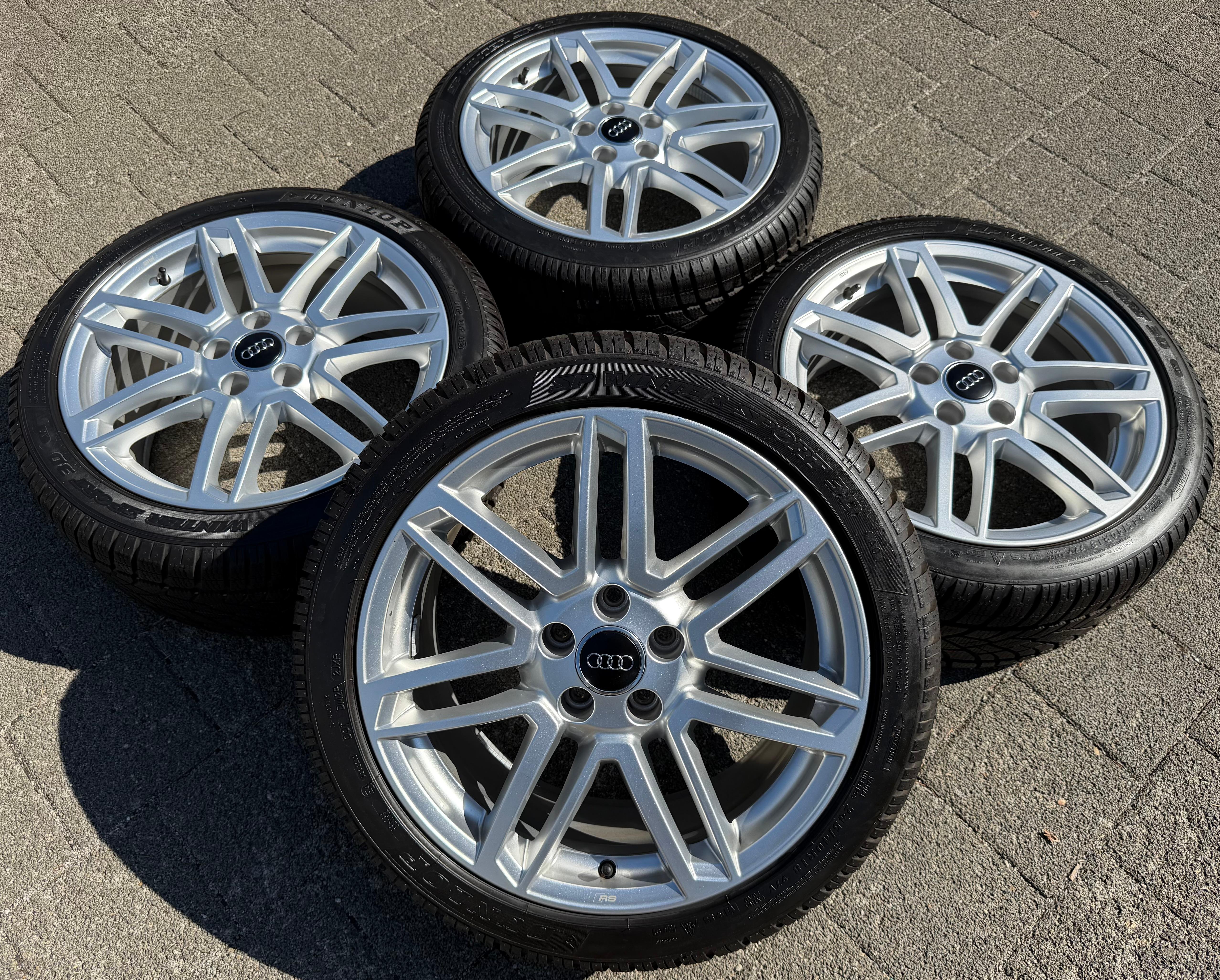 4 Original 18" Alu Winterräder Audi TT TTS 8S 8S0601025M 245/40R18 93V 2020