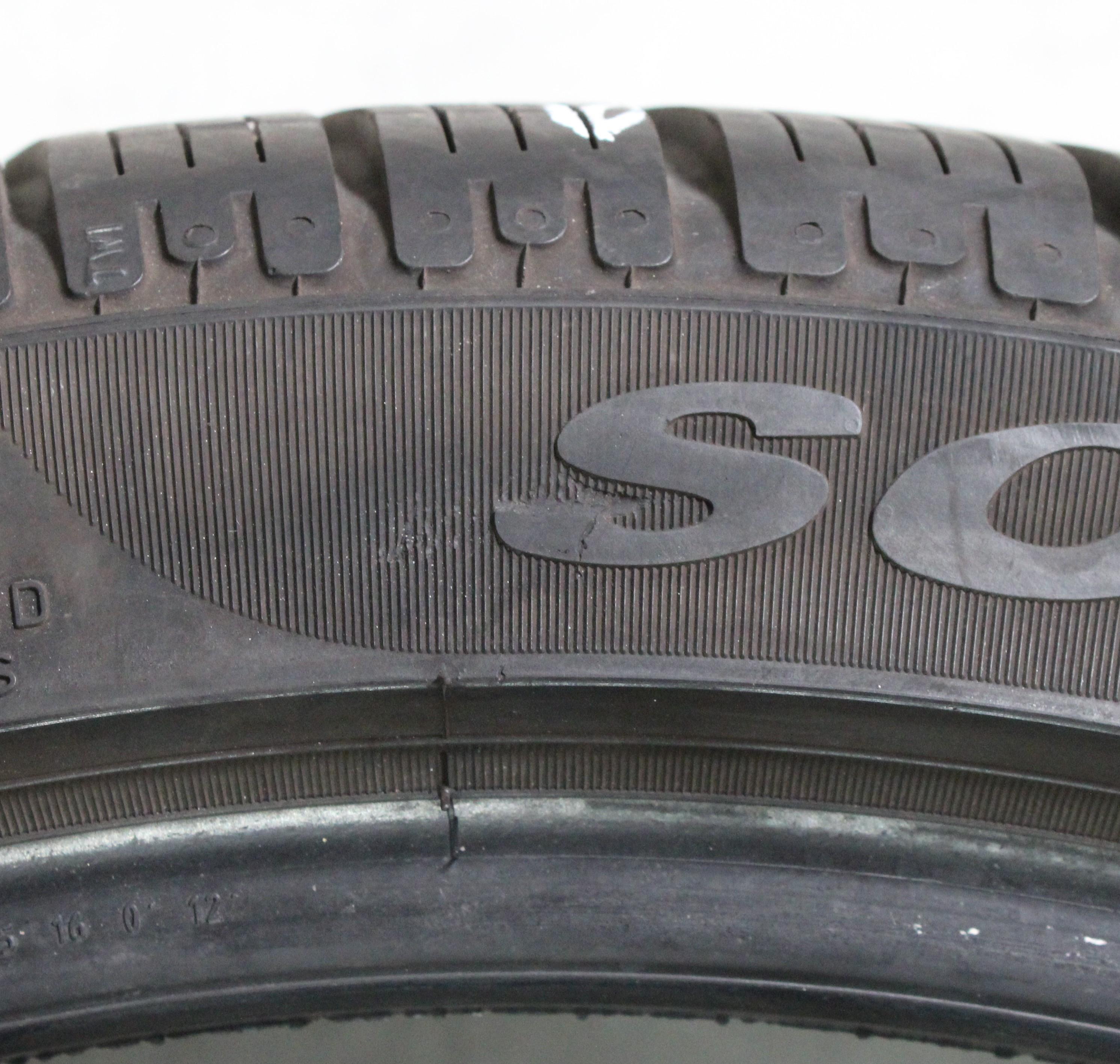 2 pneus hiver 305/30R20 103W Pirelli Sottozero Winter 270 série 2, usure 6 mm, 2019/2020