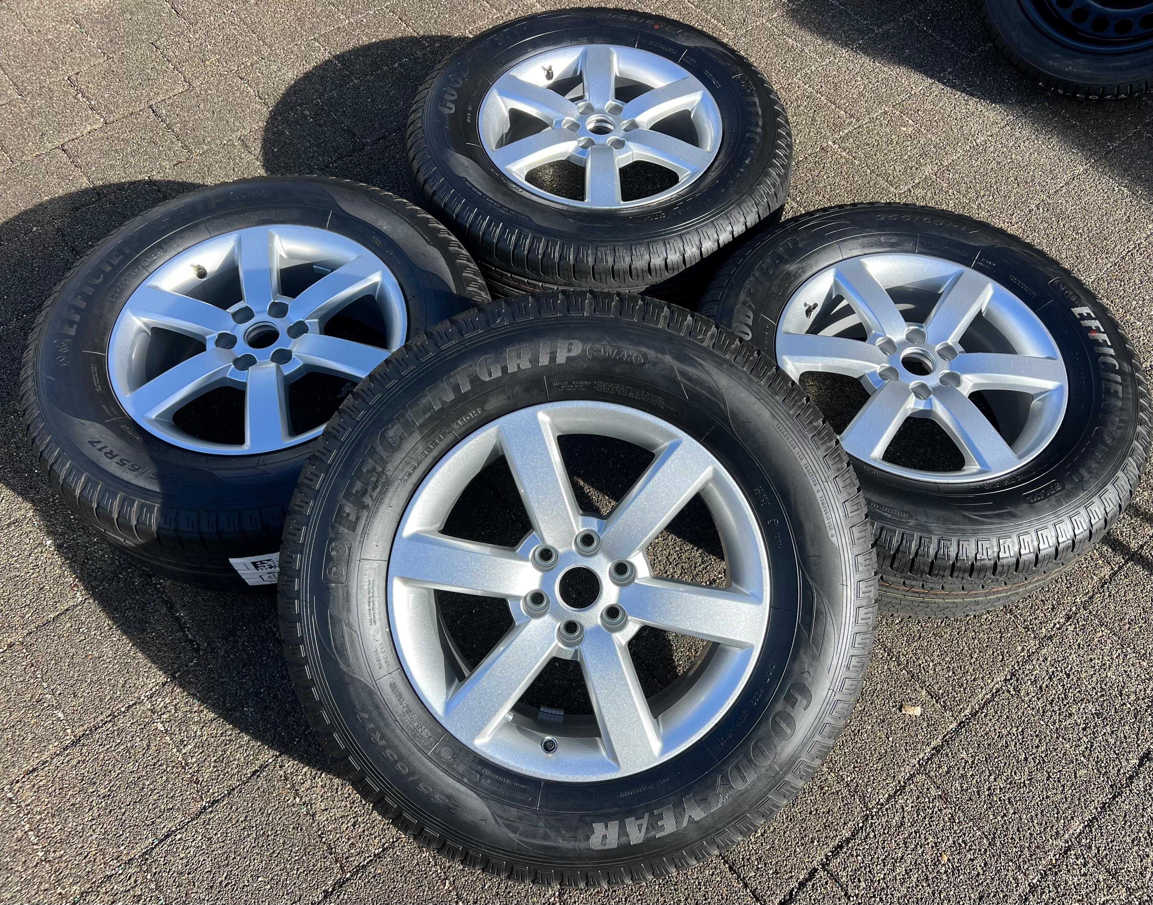 4 ORIGINAL 17" ALU SOMMERRÄDER MERCEDES X-KLASSE 470 NISSAN NAVARA 255/65R17 RDKS