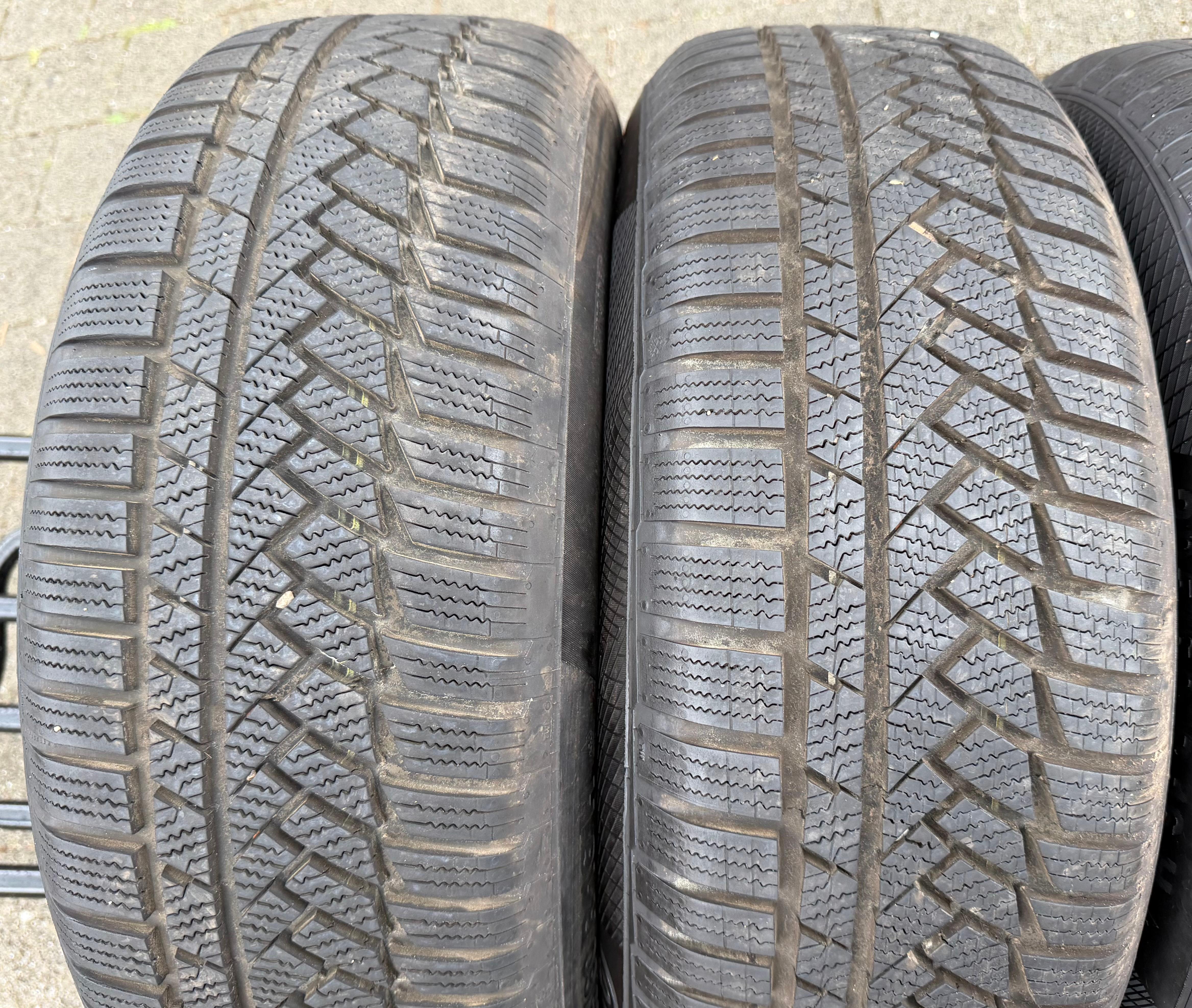 4 ruedas de aleación originales de invierno para Audi A4 B9 8W 205/60R16 92H 8W0601025 Continental