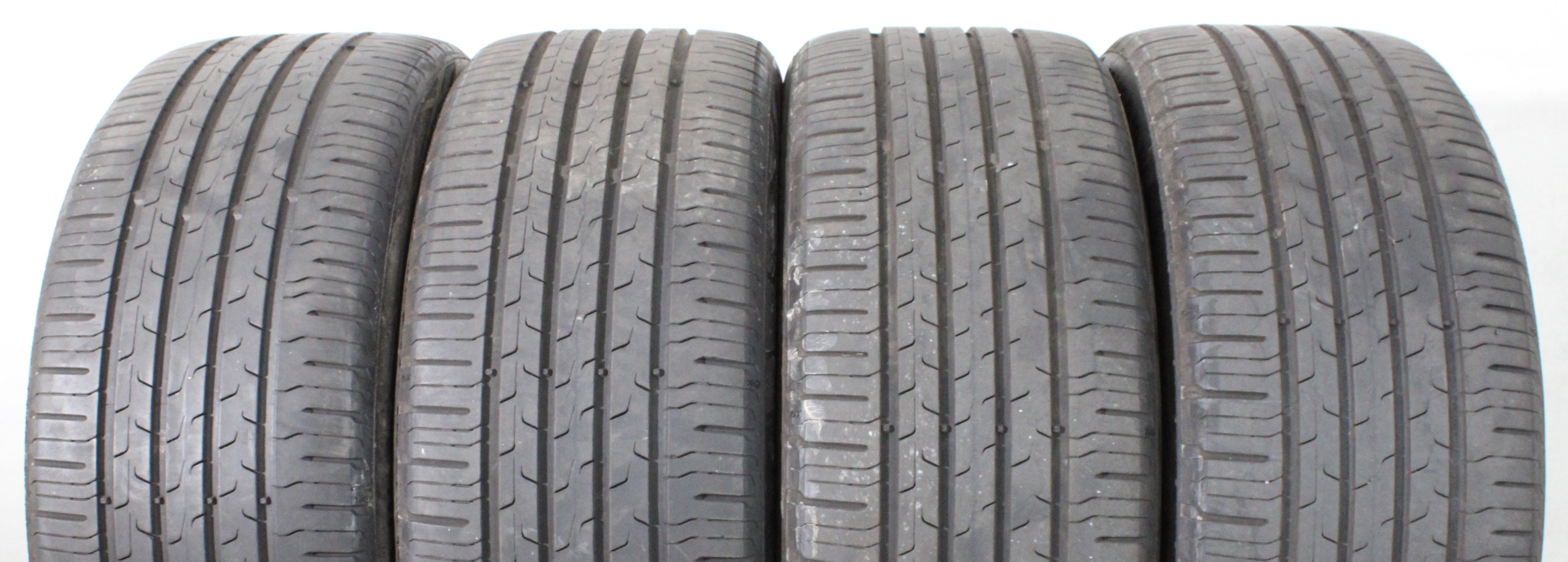 4 neumáticos de verano Continental Eco Contact 6 MO, 225/45R18 91W, 4,5-5 mm, 2020