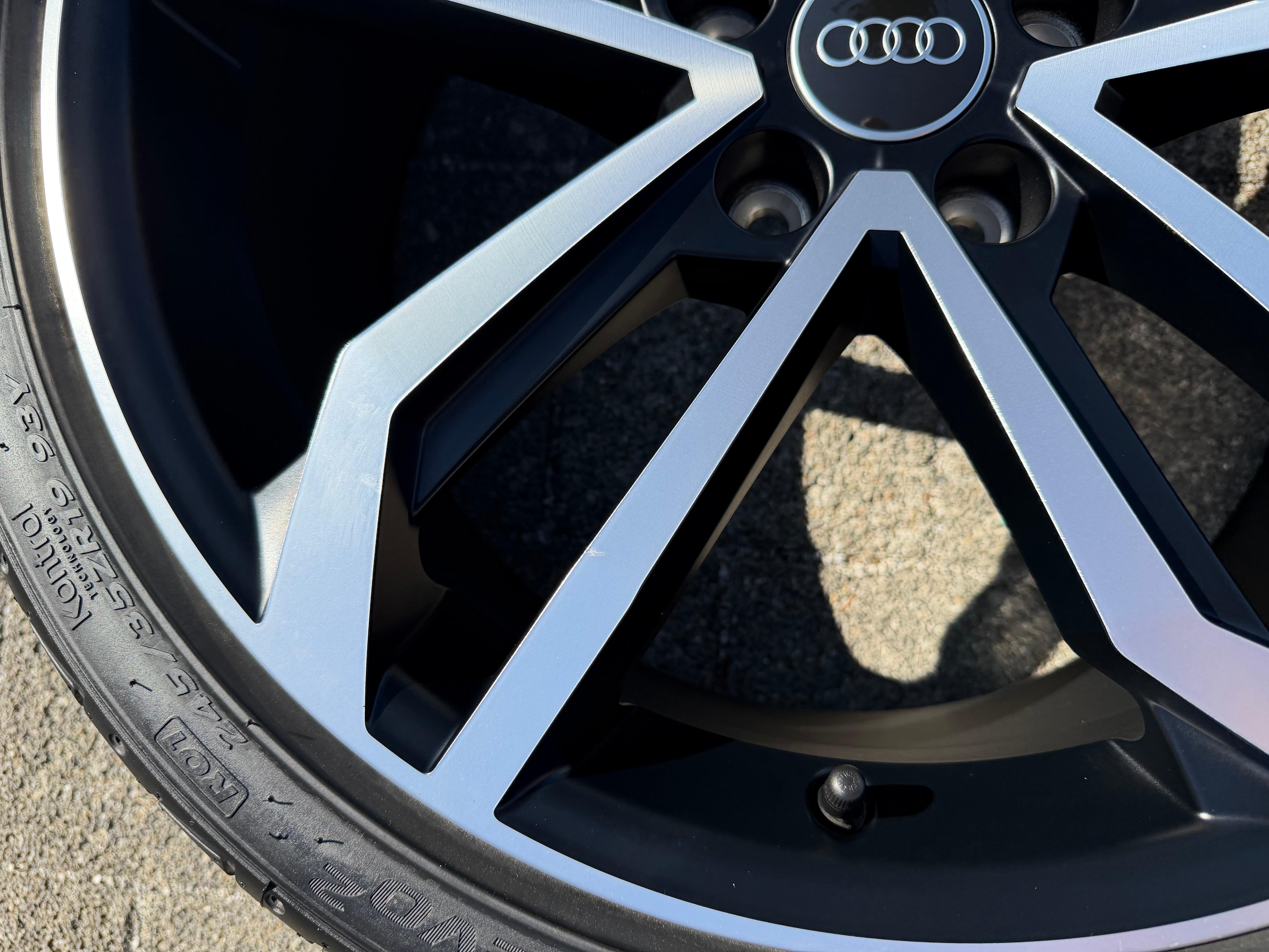 4 Original 19" Alu Sommerräder AUDI A4 S4 B9 8W 245/35R19 93Y 8W0071499 Hankook NEU
