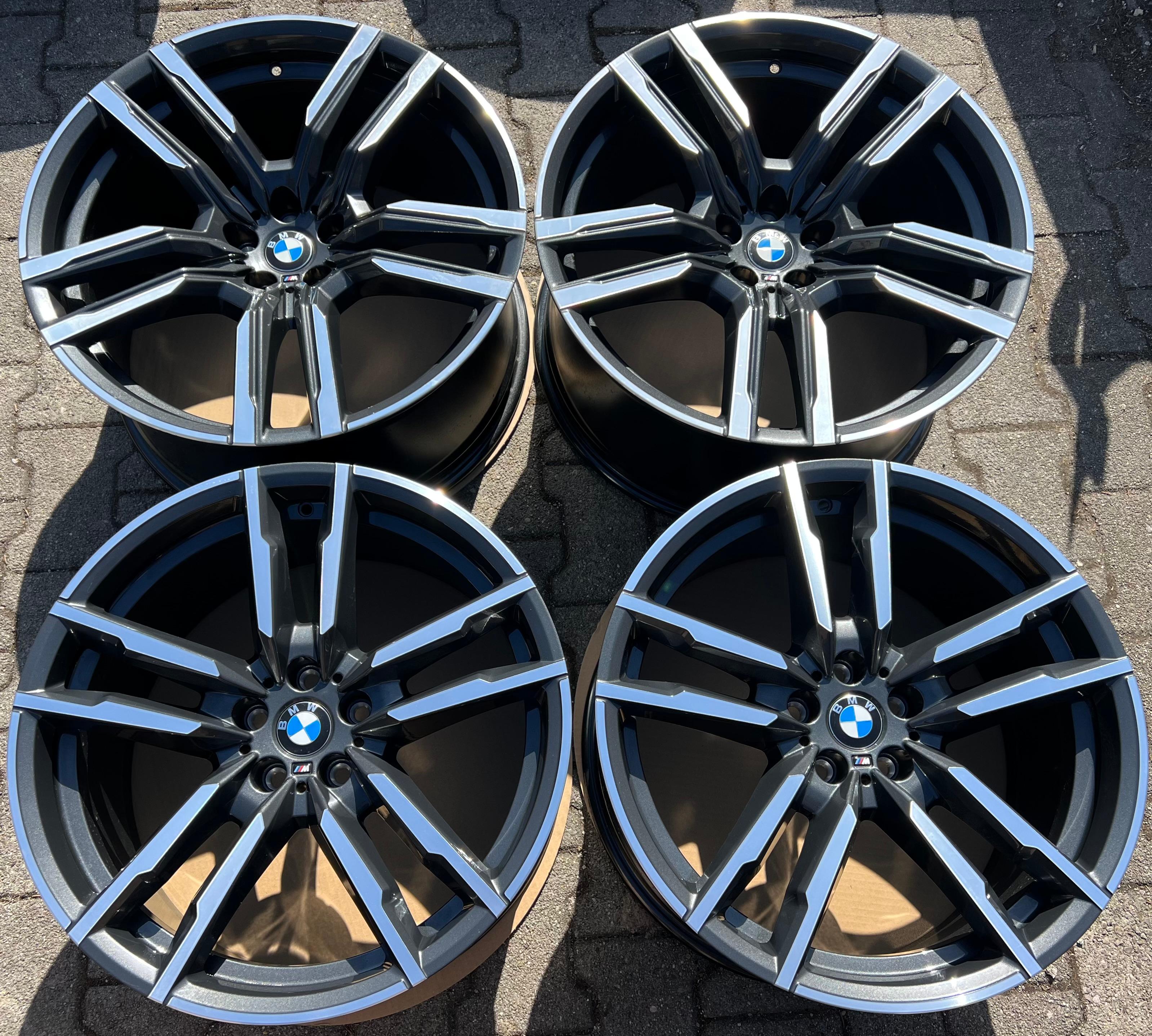 4 ORIGINAL 21" ALUFELGEN BMW X5M F95 X6M F96 STYLING 808M 8090715 8090716 FREIHA