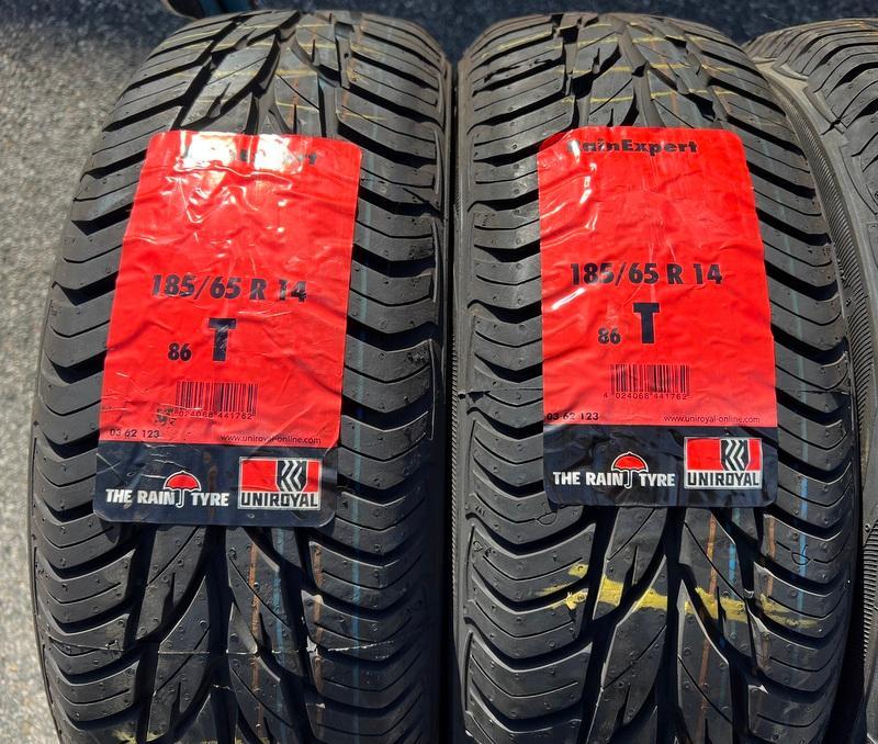 4 x 185/65R14 86T Sommerreifen Uniroyal Rain Expert NEU 2012