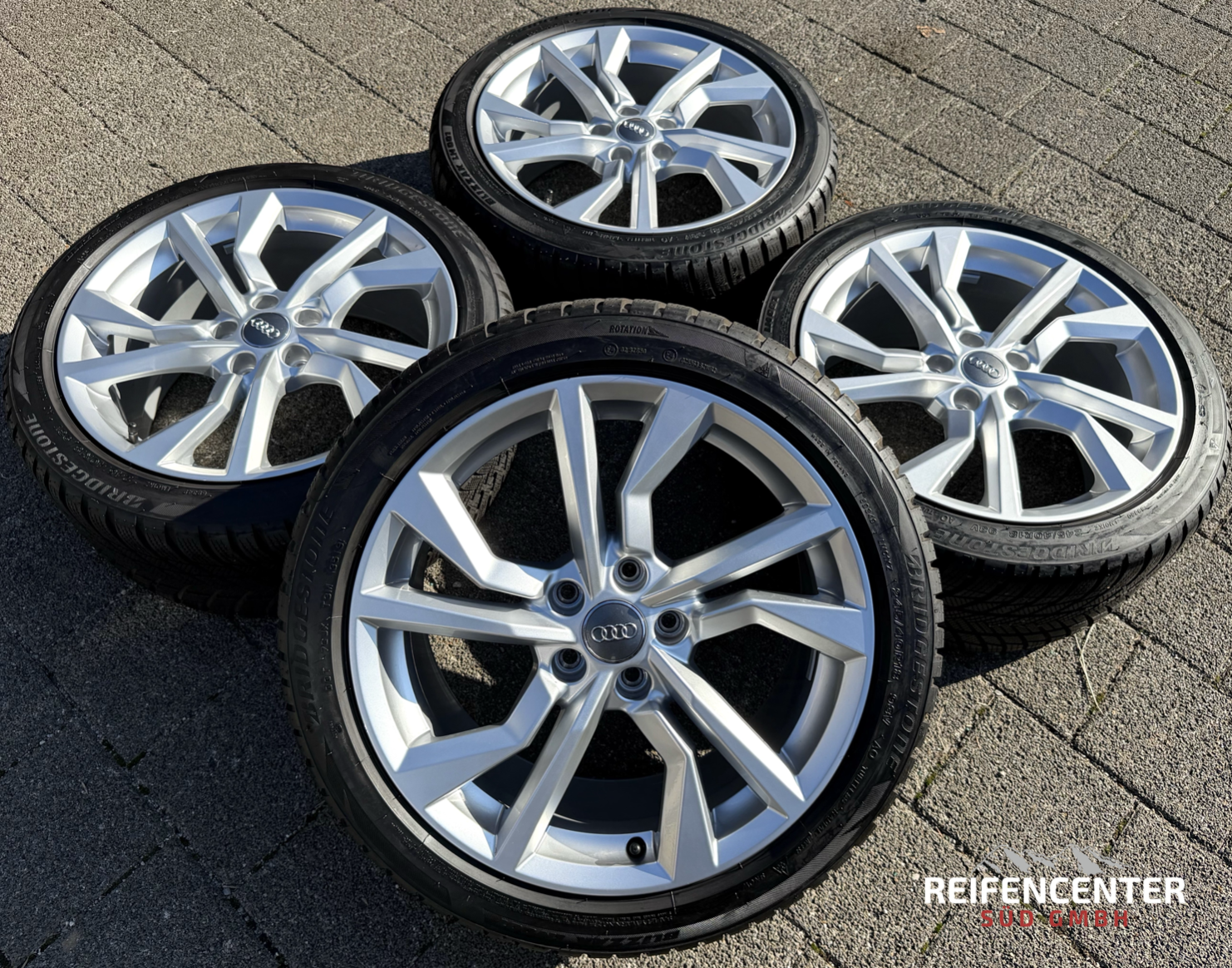 4 originele 18" lichtmetalen winterwielen Audi TT TTS 8S 8S0601025AN 245/40R18 93V Bridgestone