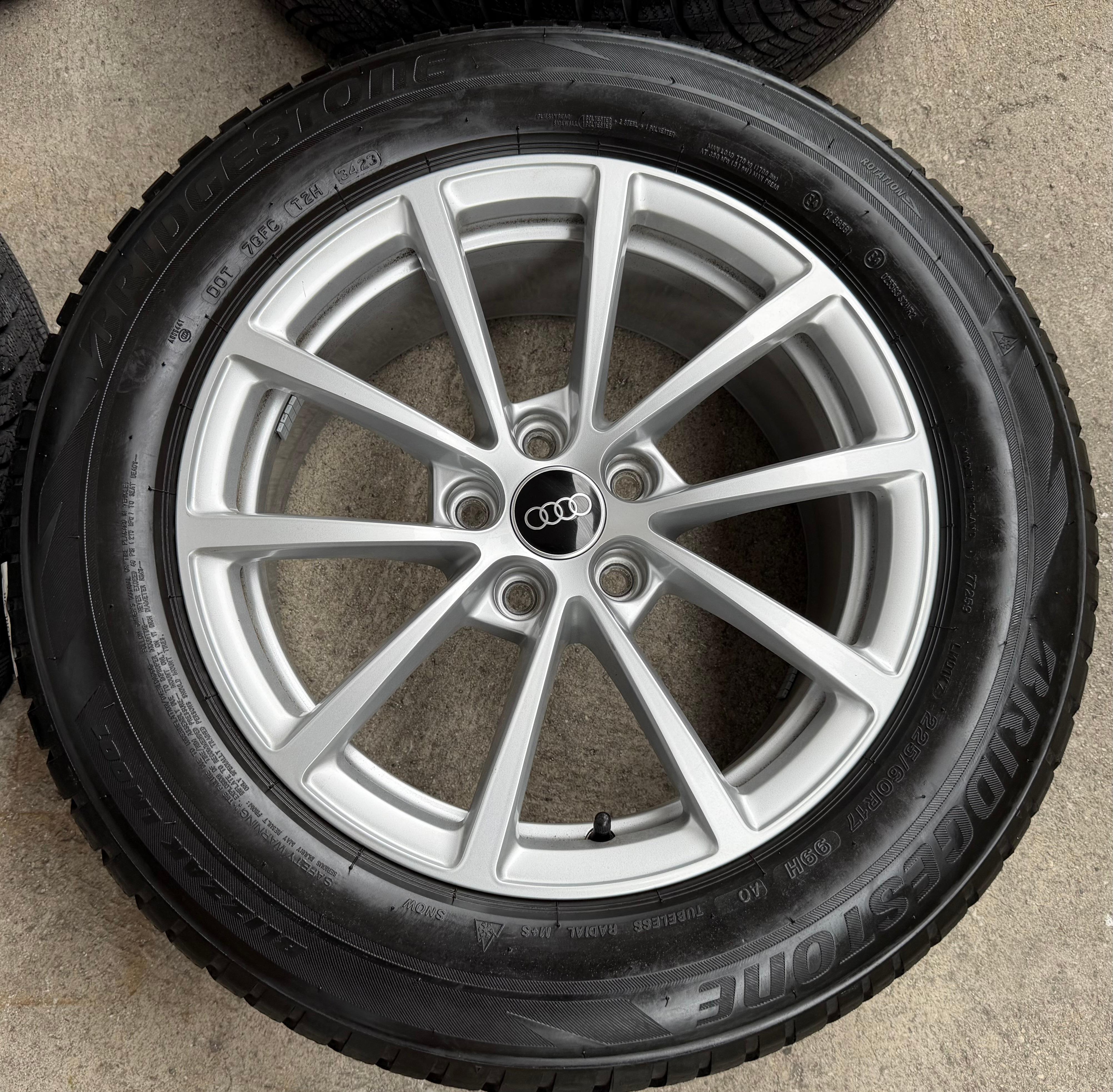 4 Original 17" Alu Winterräder Audi A6 4K C8 F2 225/60R17 99H 4K0601025 2023