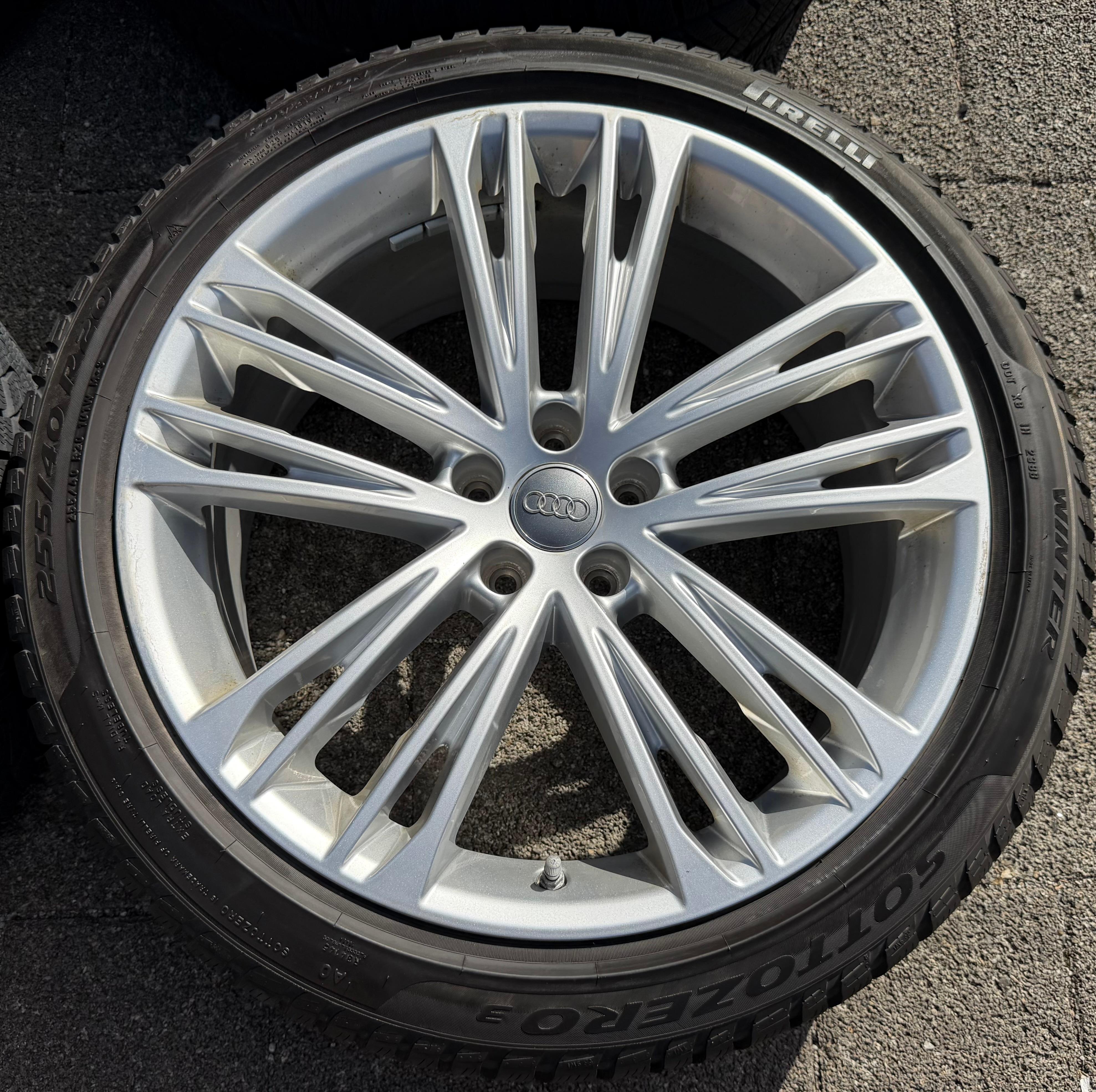 4 ORIGINAL 20" ALU WINTERRÄDER AUDI A7 4K 4K8601025F 255/40R20 101W RDKS FREIHAUS