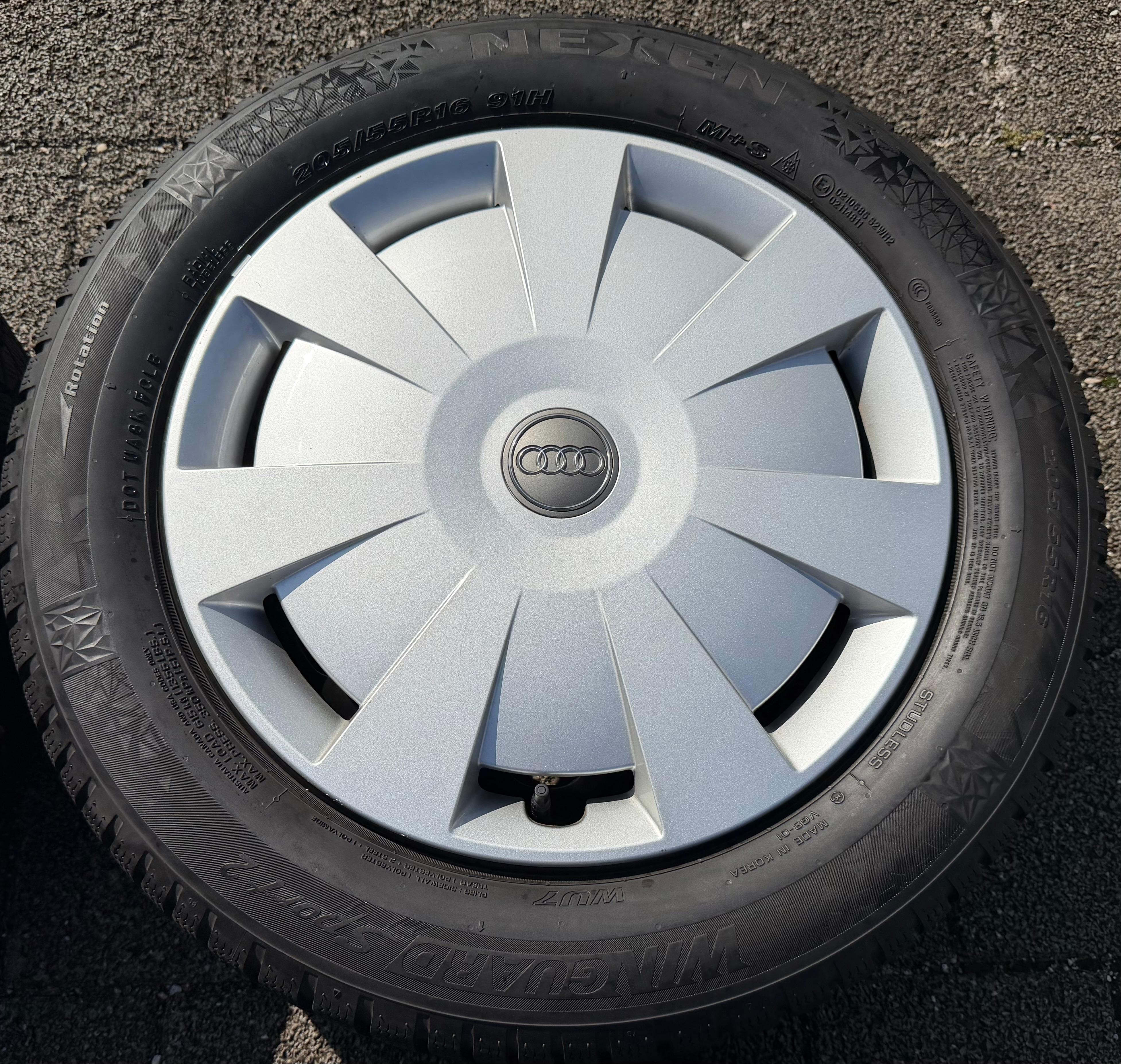4 Winterräder Audi A3 8V Sportback Cabrio  205/55R16 91H Nexen 8V0601027A 2022