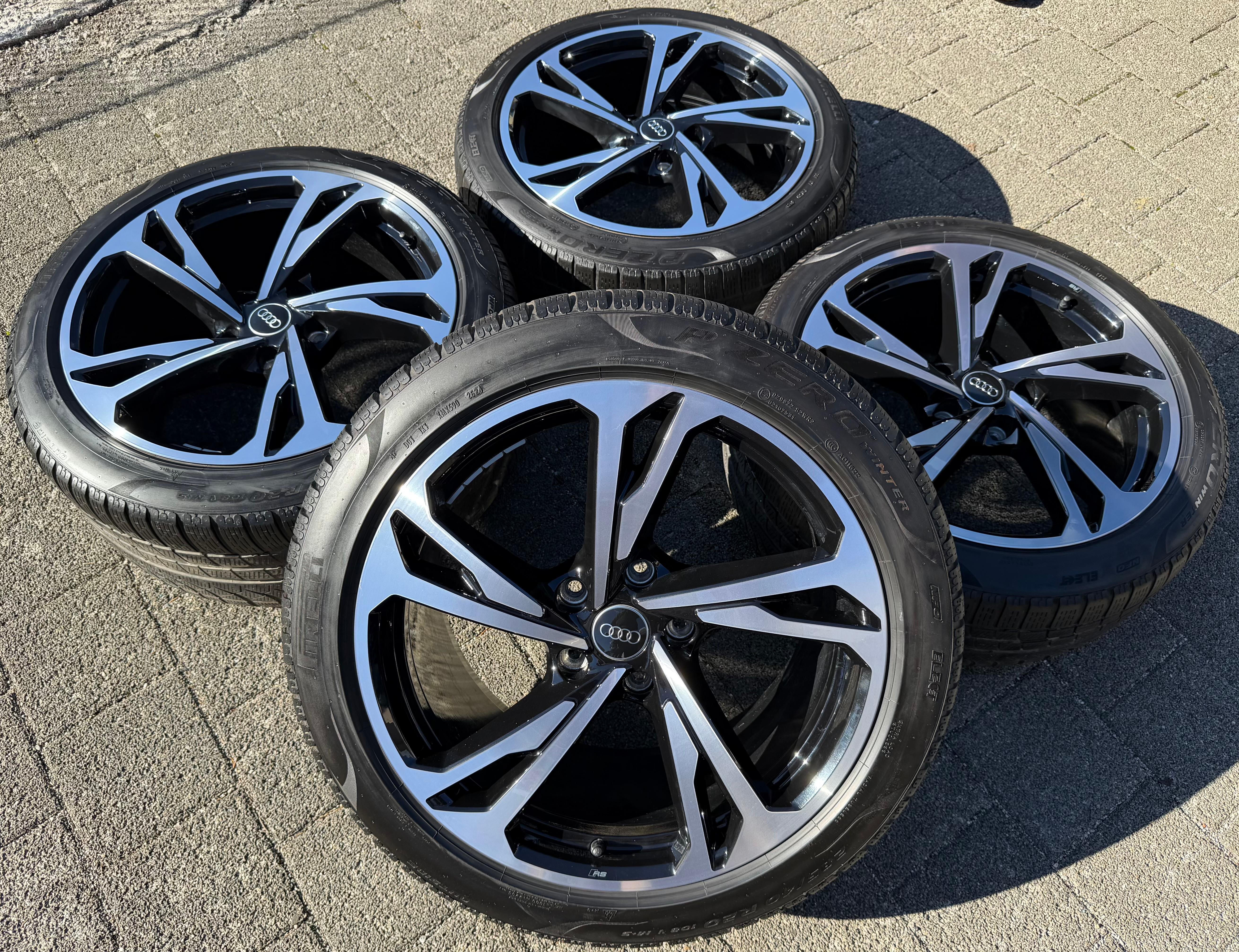 4 JANTES EN ALUMINIUM D’ORIGINE 20" AUDI E-TRON GT RS 4J3601025AL 4J3601025AM TOP FREIHAUS