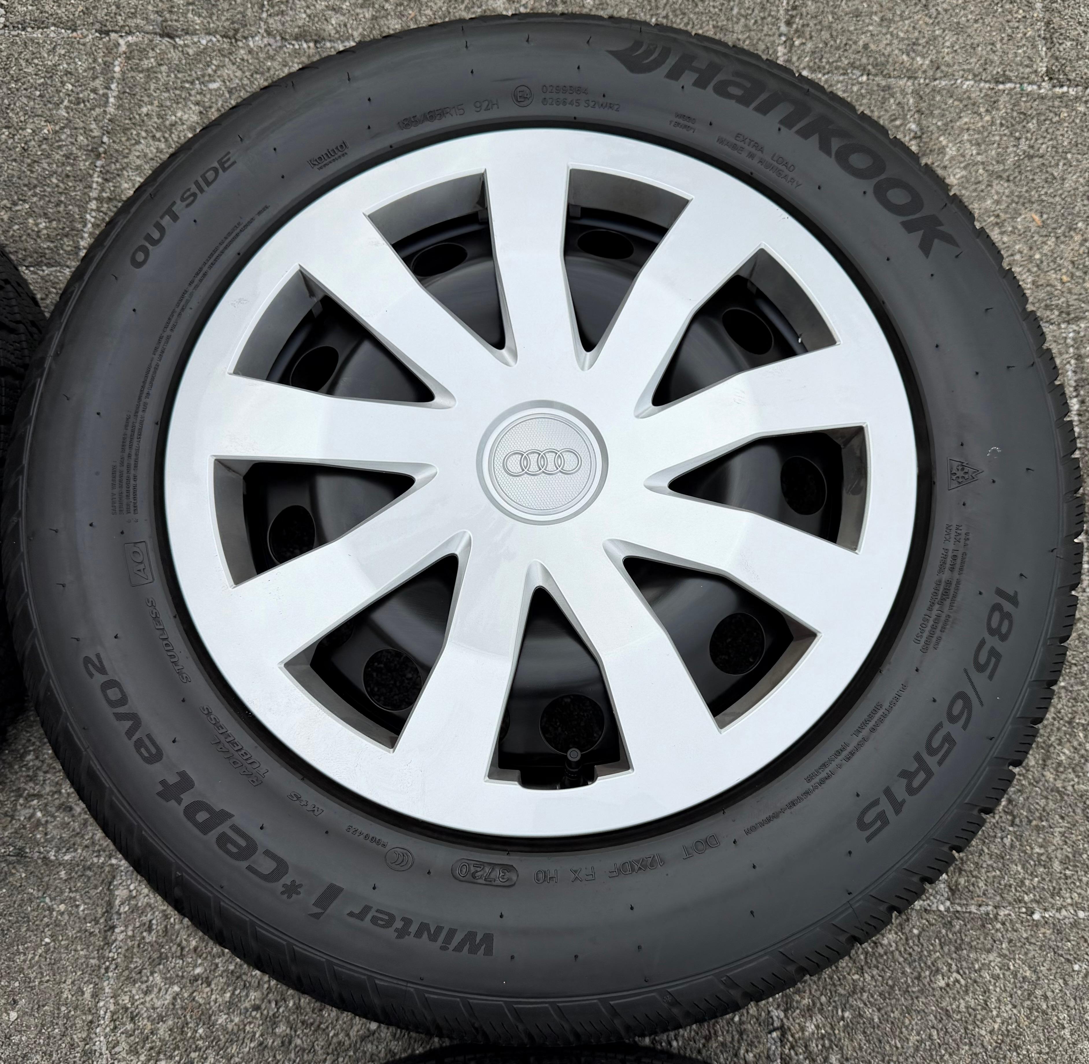 4 WINTERRÄDER AUDI A1 CITY CARVER GB SEAT IBIZA ARONA KJ VW POLO AW 2G 185/65R15 92T