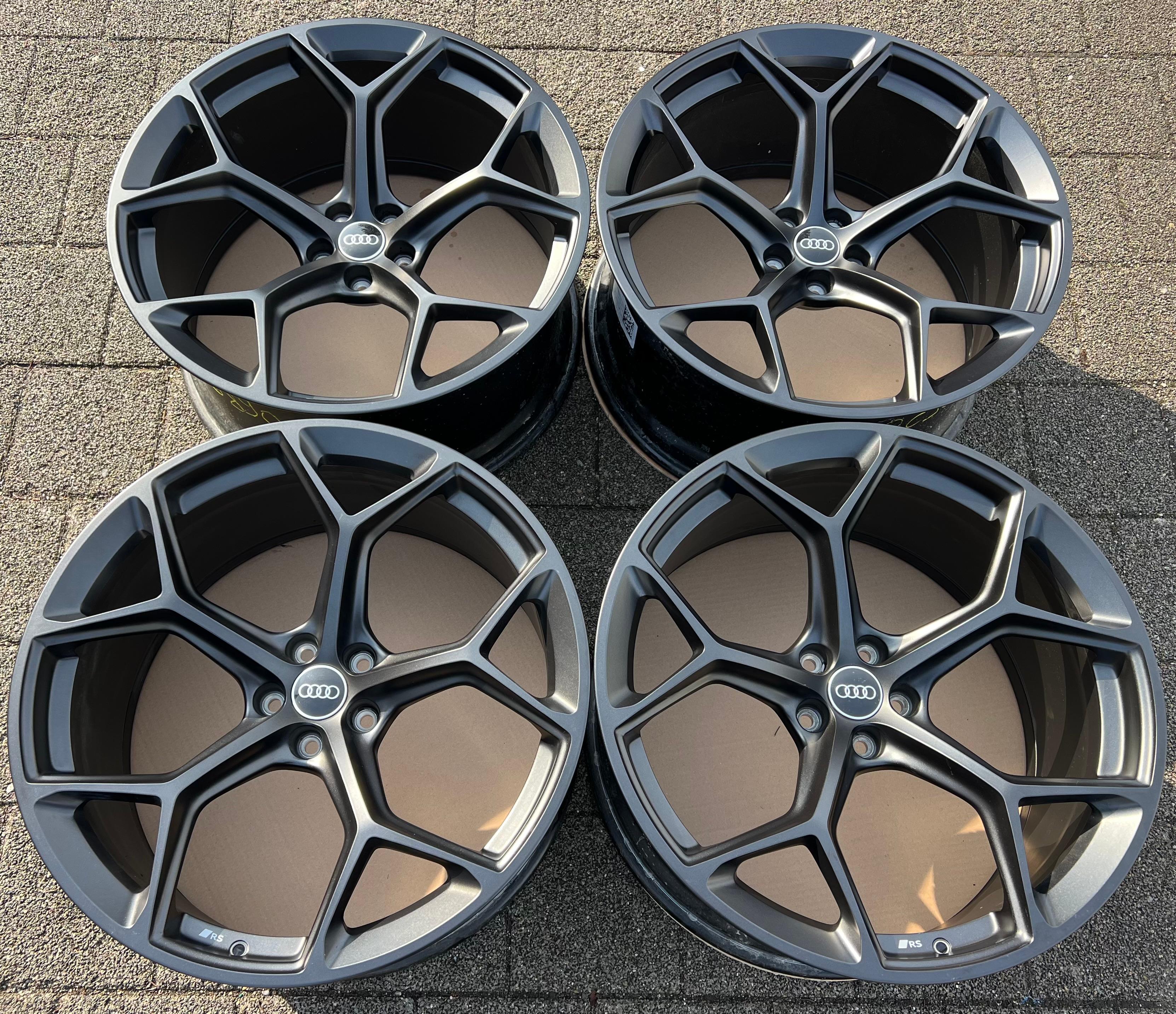 4 ORIGINAL 22" ALUFELGEN AUDI RS6 RS7 4K F2 C8 4K0601025CT 10,5x22 ET19