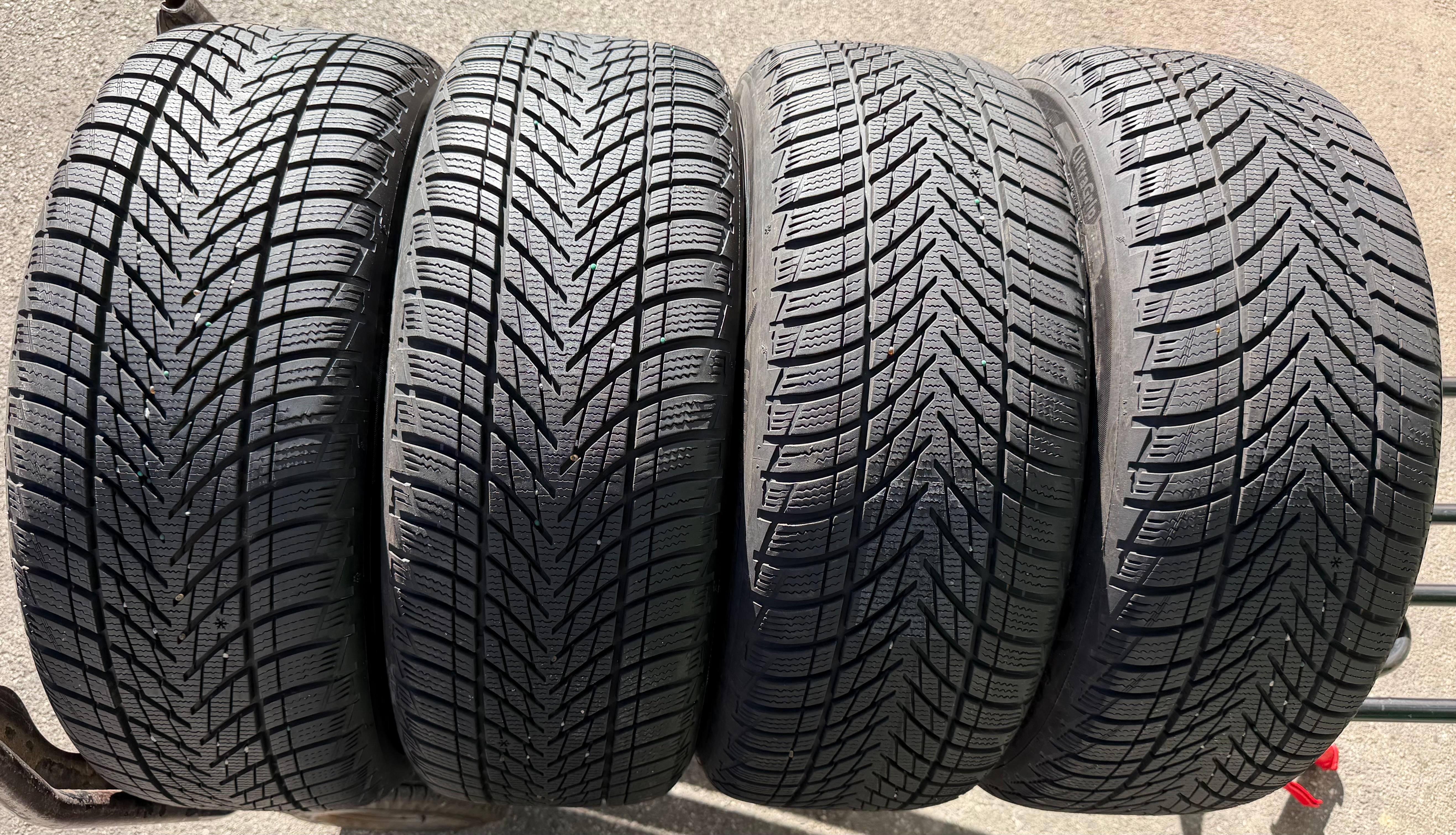 4 ruedas de invierno de aleación originales de 17" para Audi A4 B9 8W 8W0601025P 225/50R17 98H Goodyear