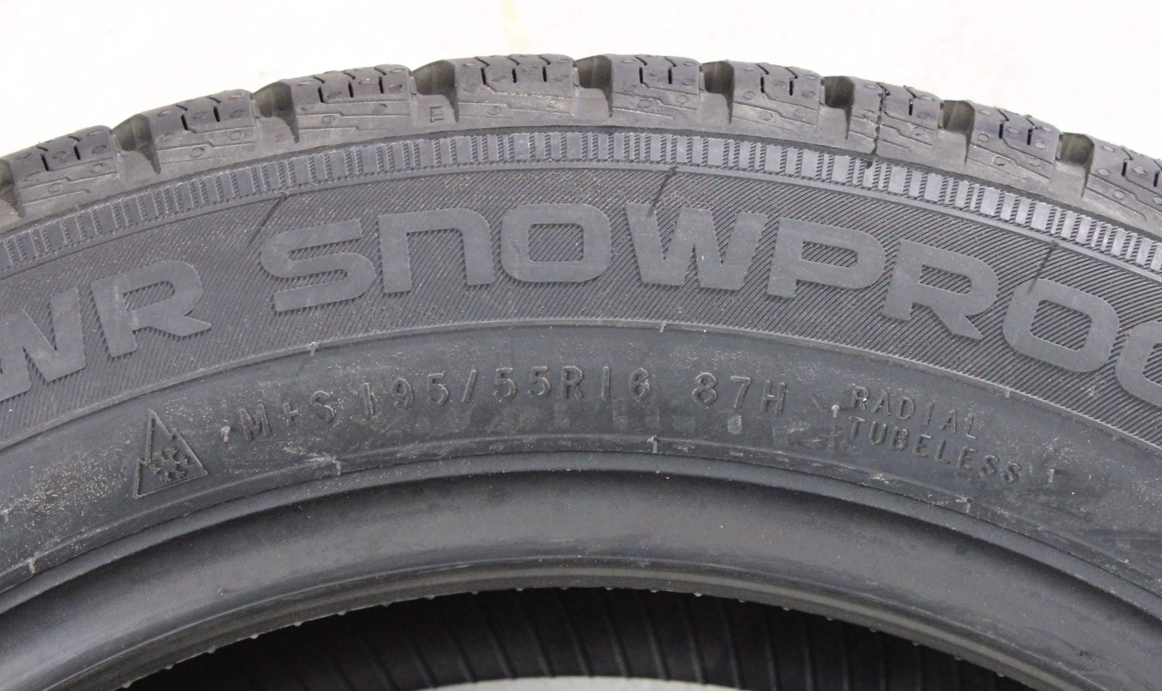 4 x 195/55R16 87H Winterreifen Nokian WR Snowproof 2022 NEU