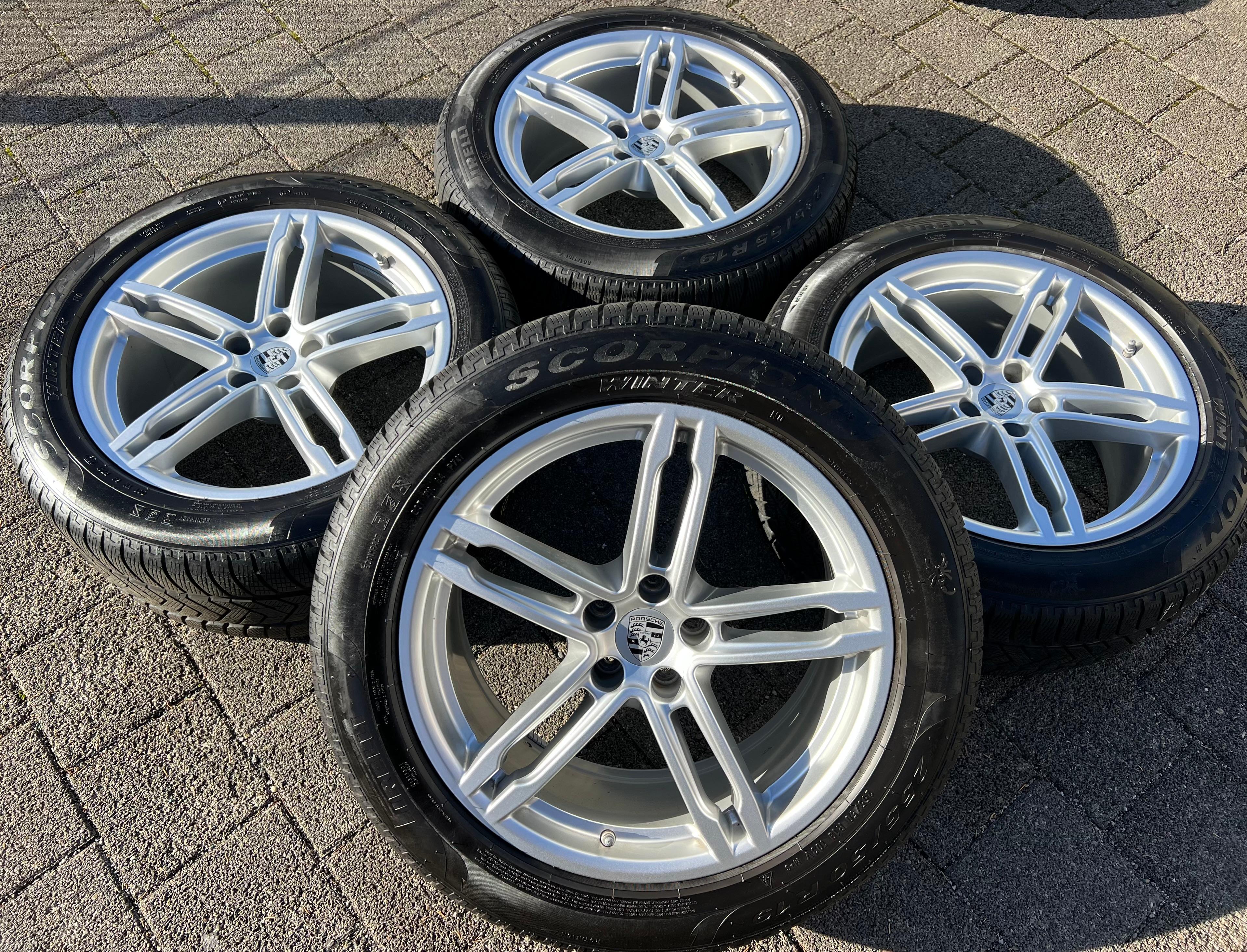 4 ORIGINAL 19" ALU WINTERRÄDER PORSCHE MACAN 95B RDKS 2023