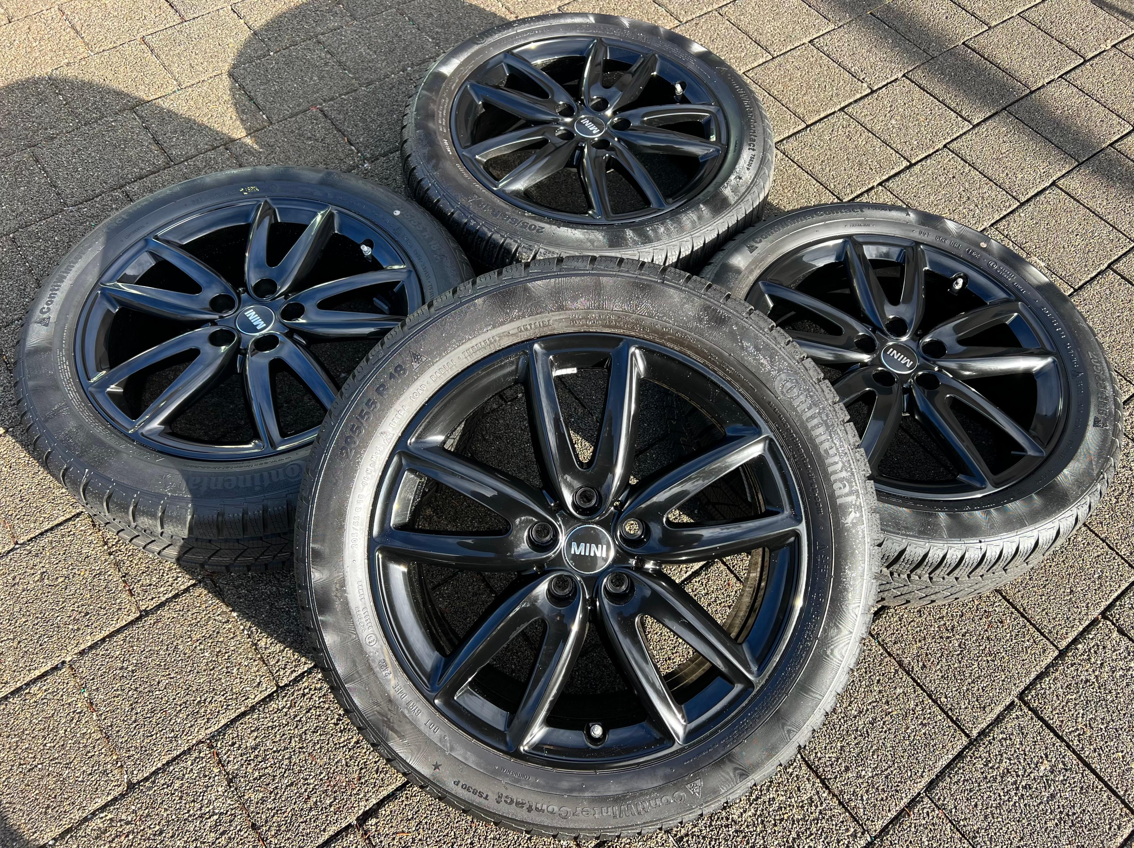 4 ORIGINAL 18" ALU WINTERRÄDER MINI COUNTRYMAN F60 JCW GRIP SPOKE 815 6887611