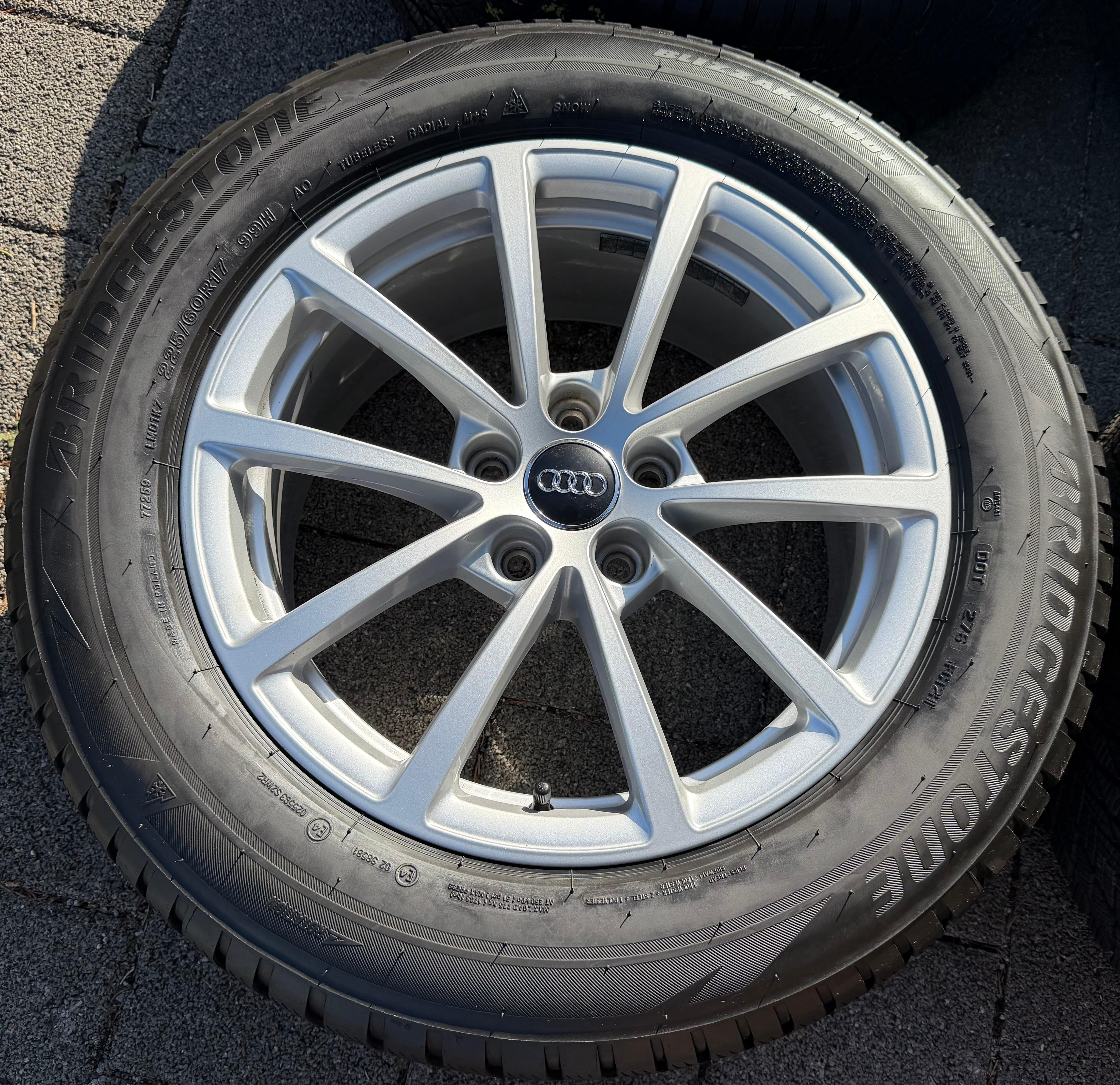 4 Original 17" Alu Winterräder Audi A6 4K C8 F2 225/60R17 99H 4K0601025 2025