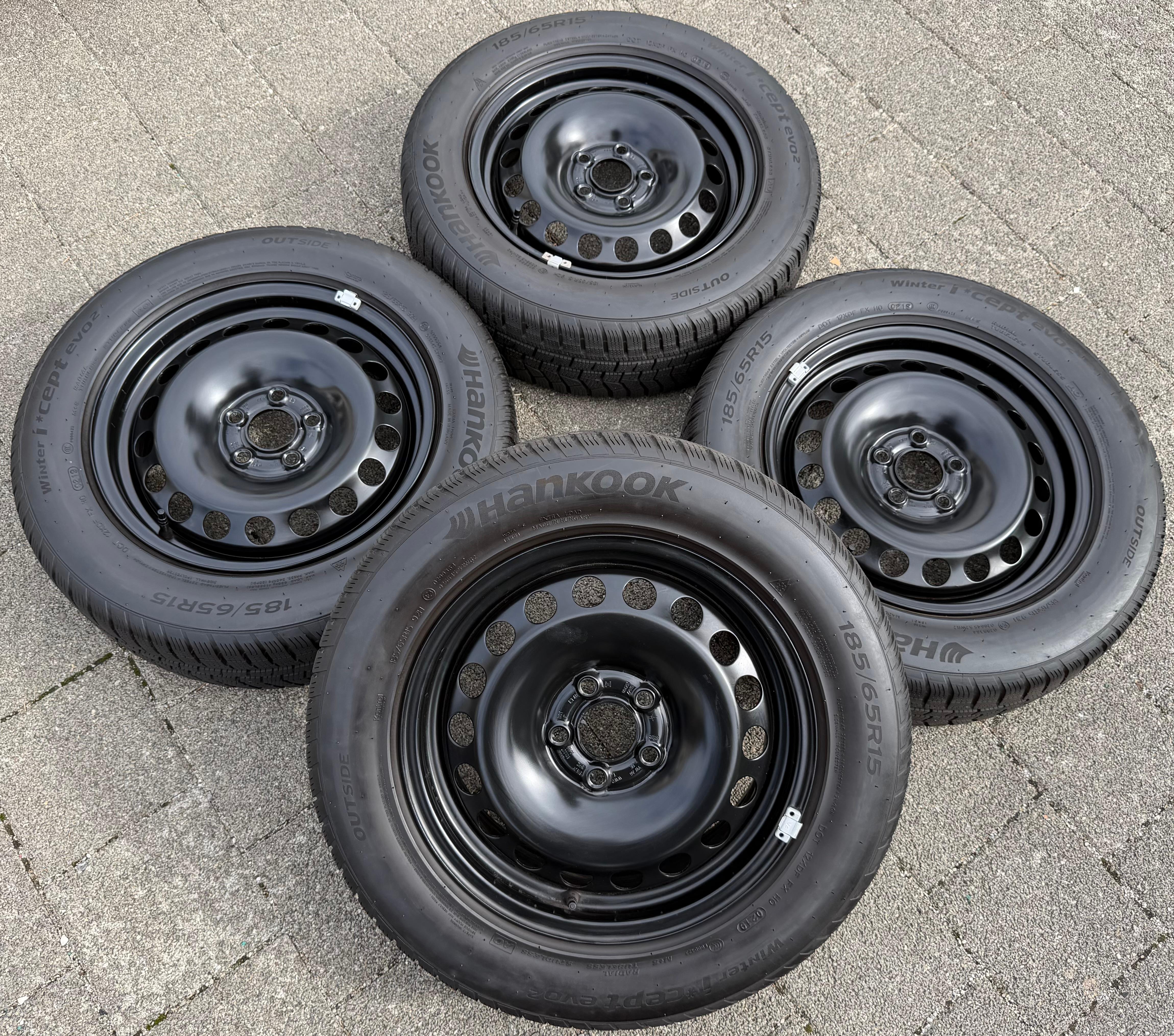 4 WINTERRÄDER AUDI A1 CITY CARVER GB SEAT IBIZA ARONA KJ VW POLO AW 2G 185/65R15 92T