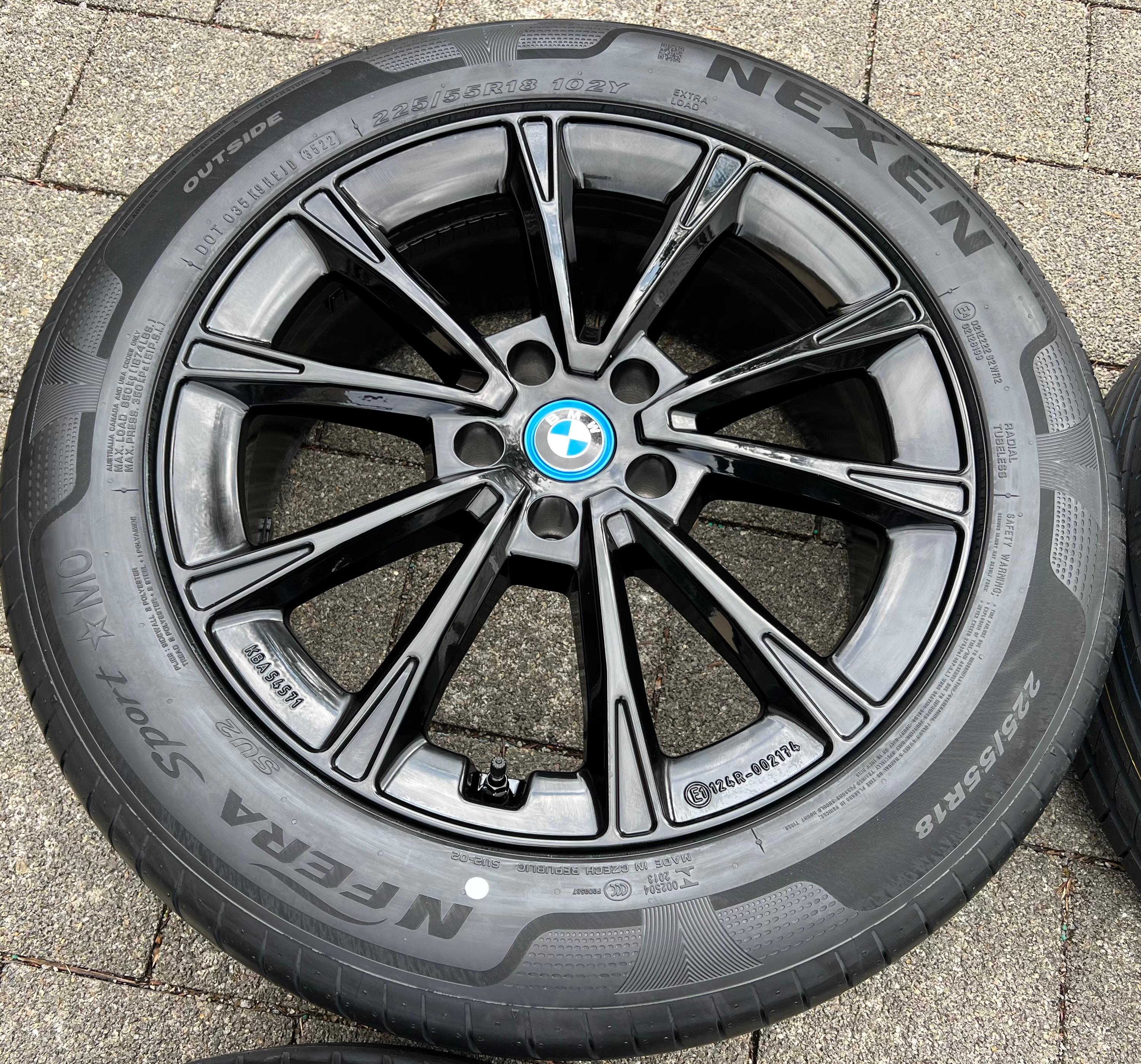 4 ALUMINIUM 18" ZOMERWIELEN BMW 5 SERIE G60 G61 225/55R18 102Y RDKS 2022 GRATIS VERZENDING