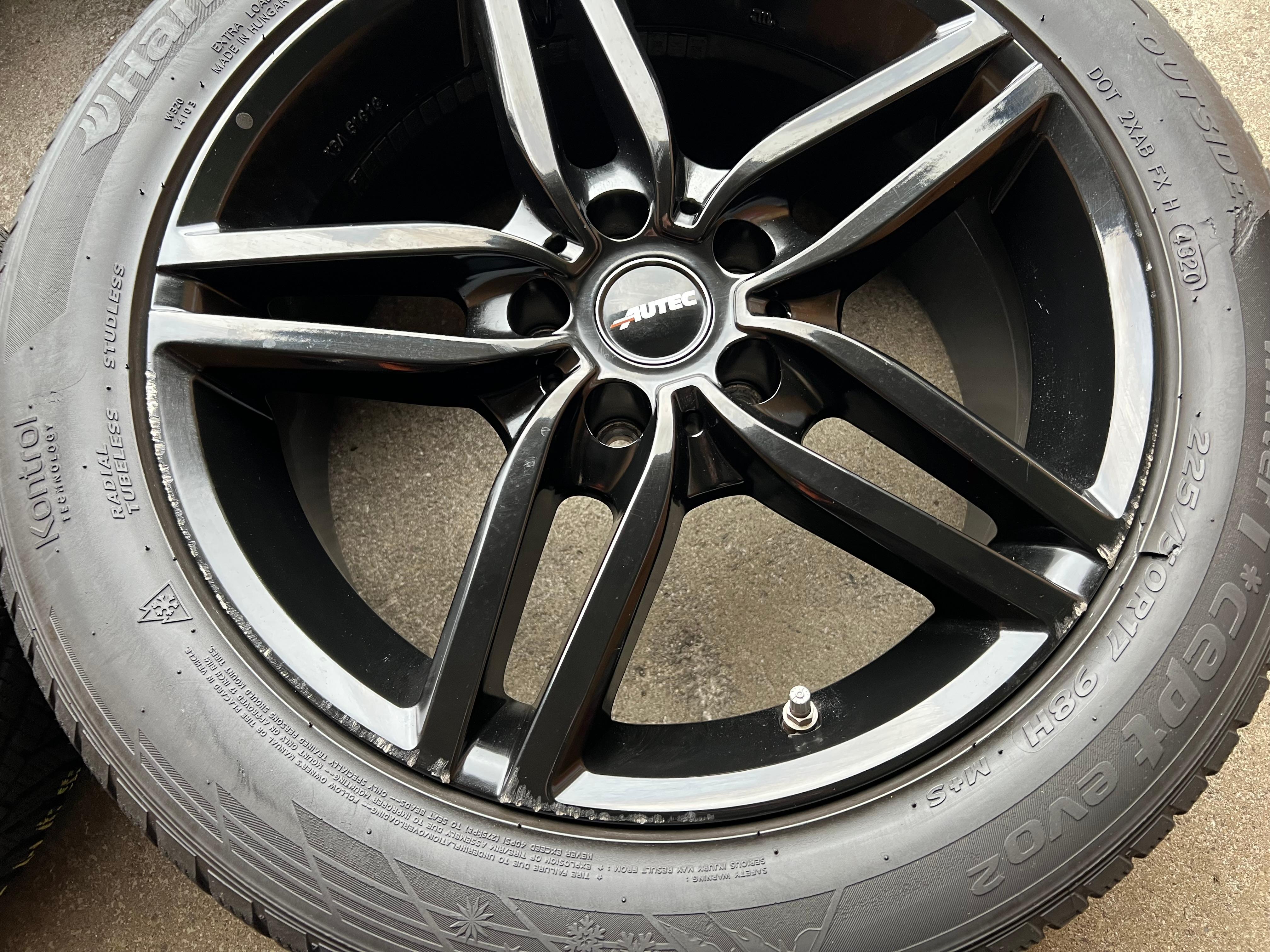 4 cerchi in lega AUTEC da 17" per BMW Serie 3 G20 G21 e Serie 4 G22 G23, con RDKS, consegna gratuita