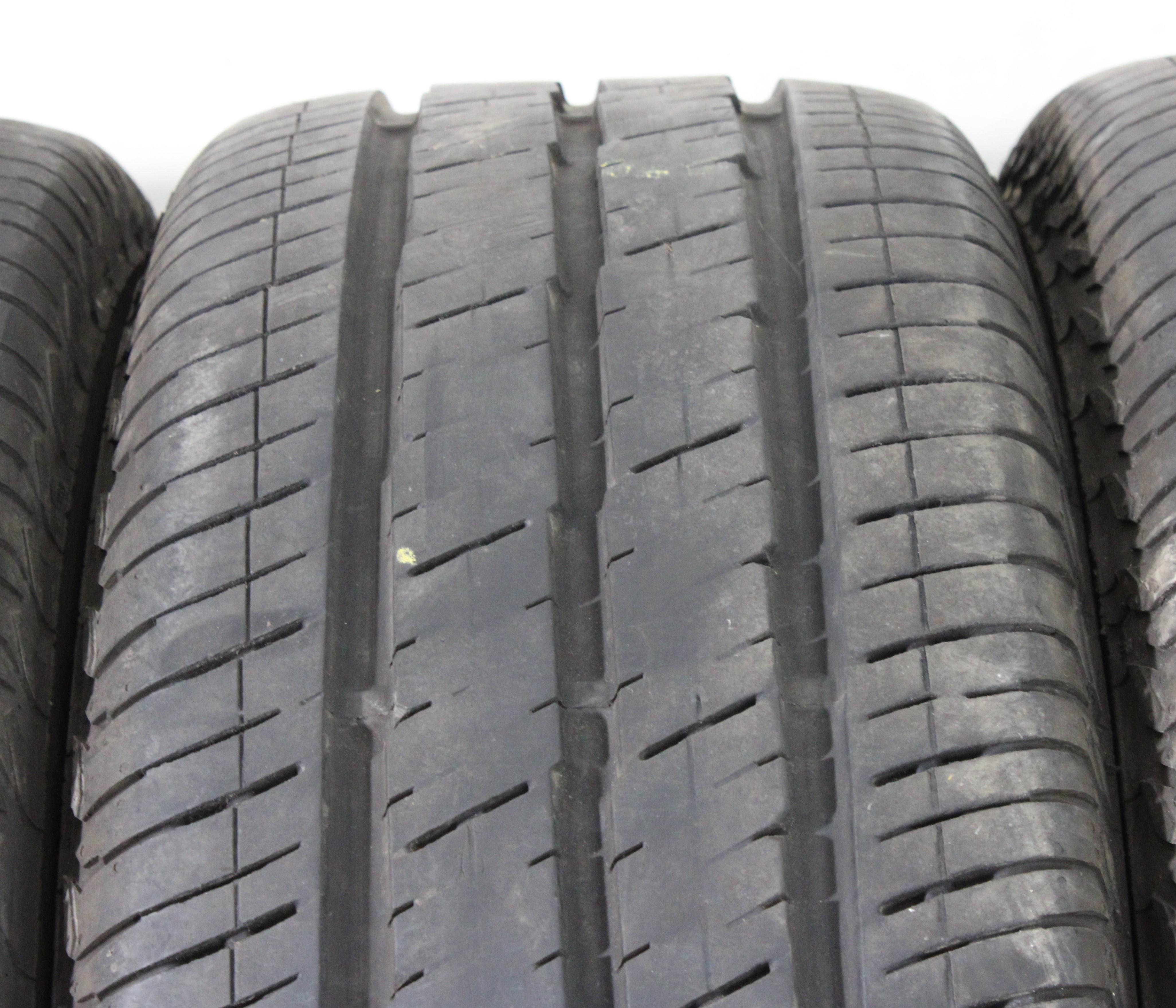 4 neumáticos de verano Continental Vanco 2, 235/65R16C, 115/113R, 7-7,5 mm, 2013