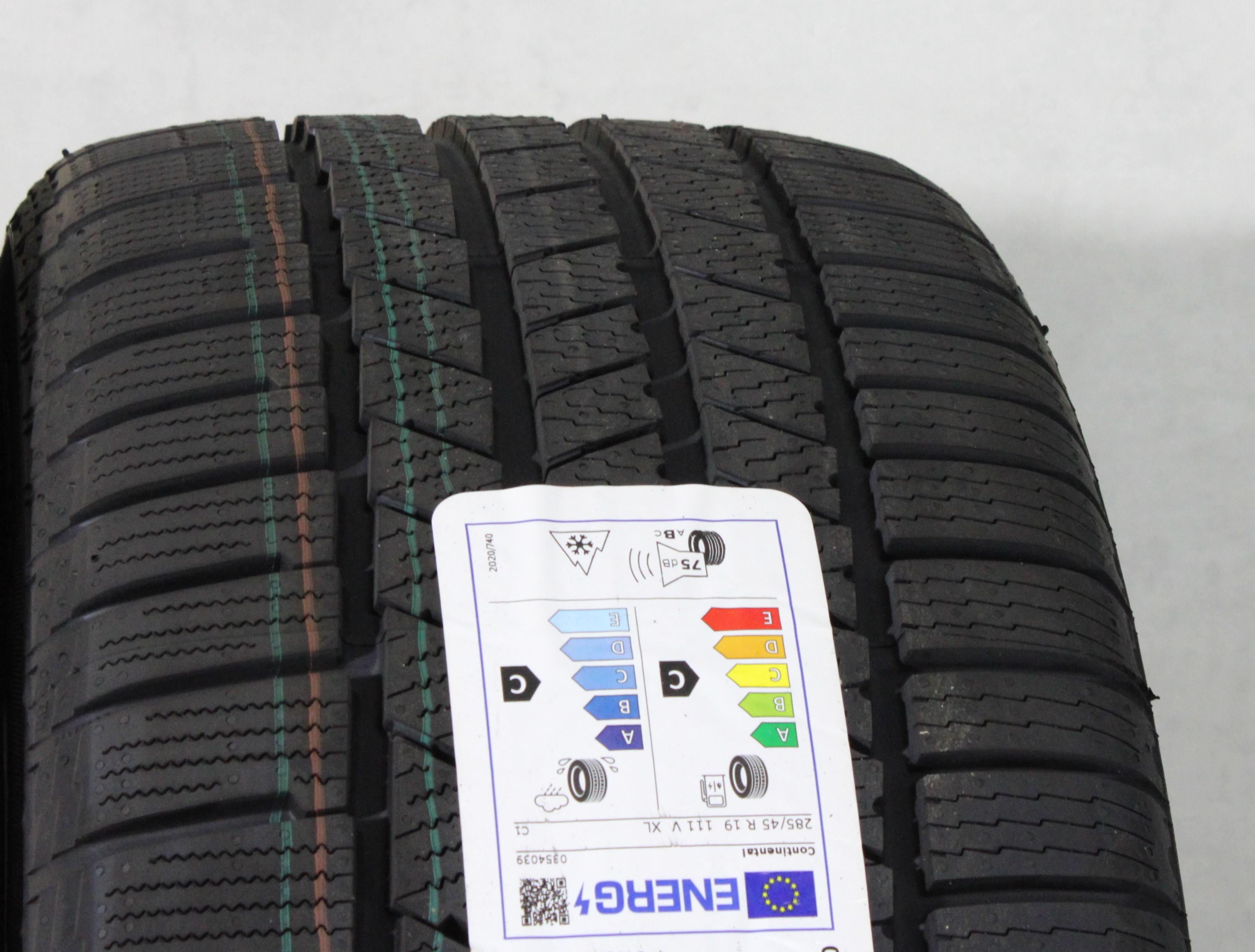 2 x 285/45R19 111V Winterreifen Continental Cross Contact Winter 2021 MO