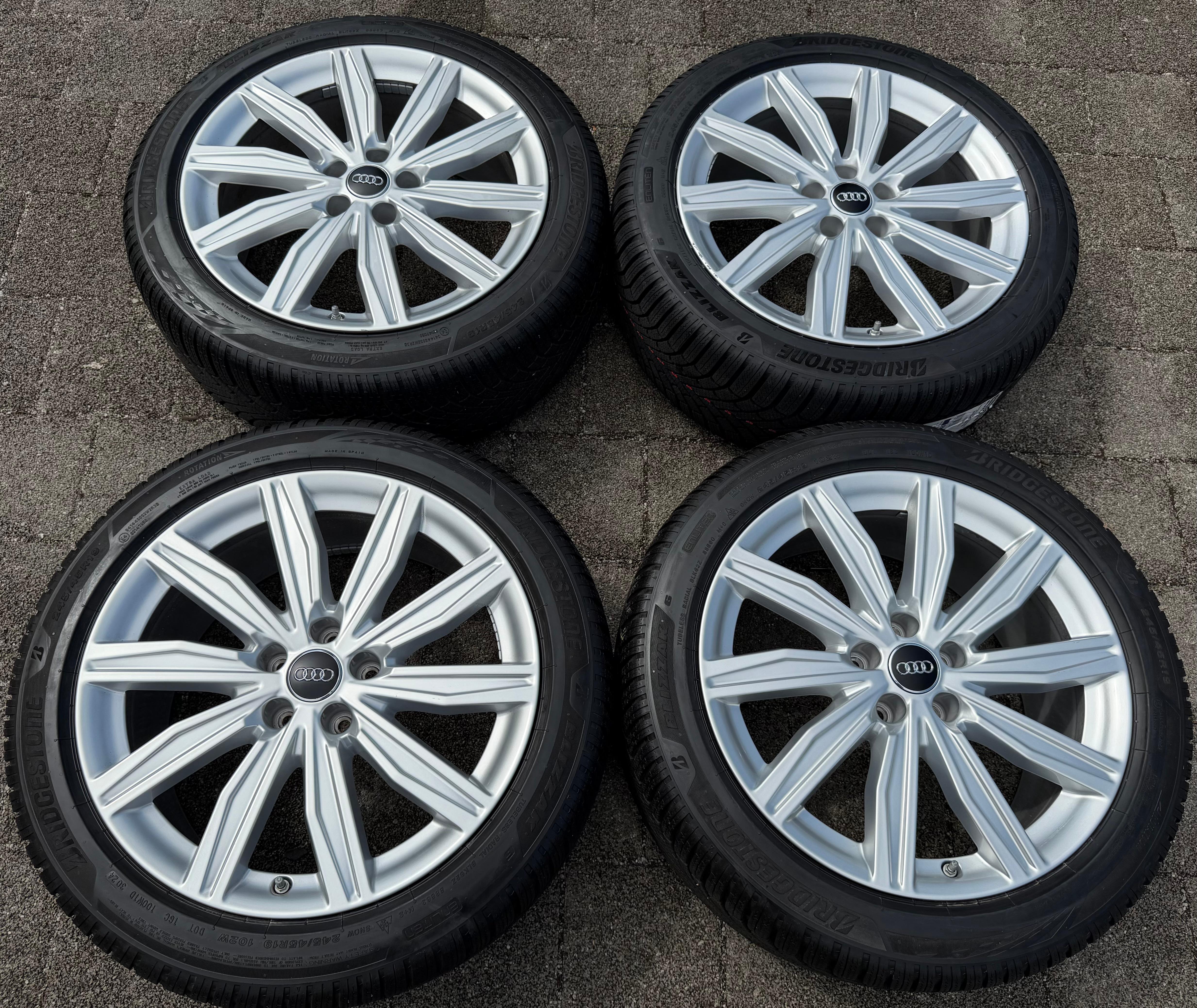 4 ORIGINAL 19" ALU WINTERRÄDER AUDI A6 S6 C8 4K 4K0601025M 245/45R19 102W 2024 FREIHAUS