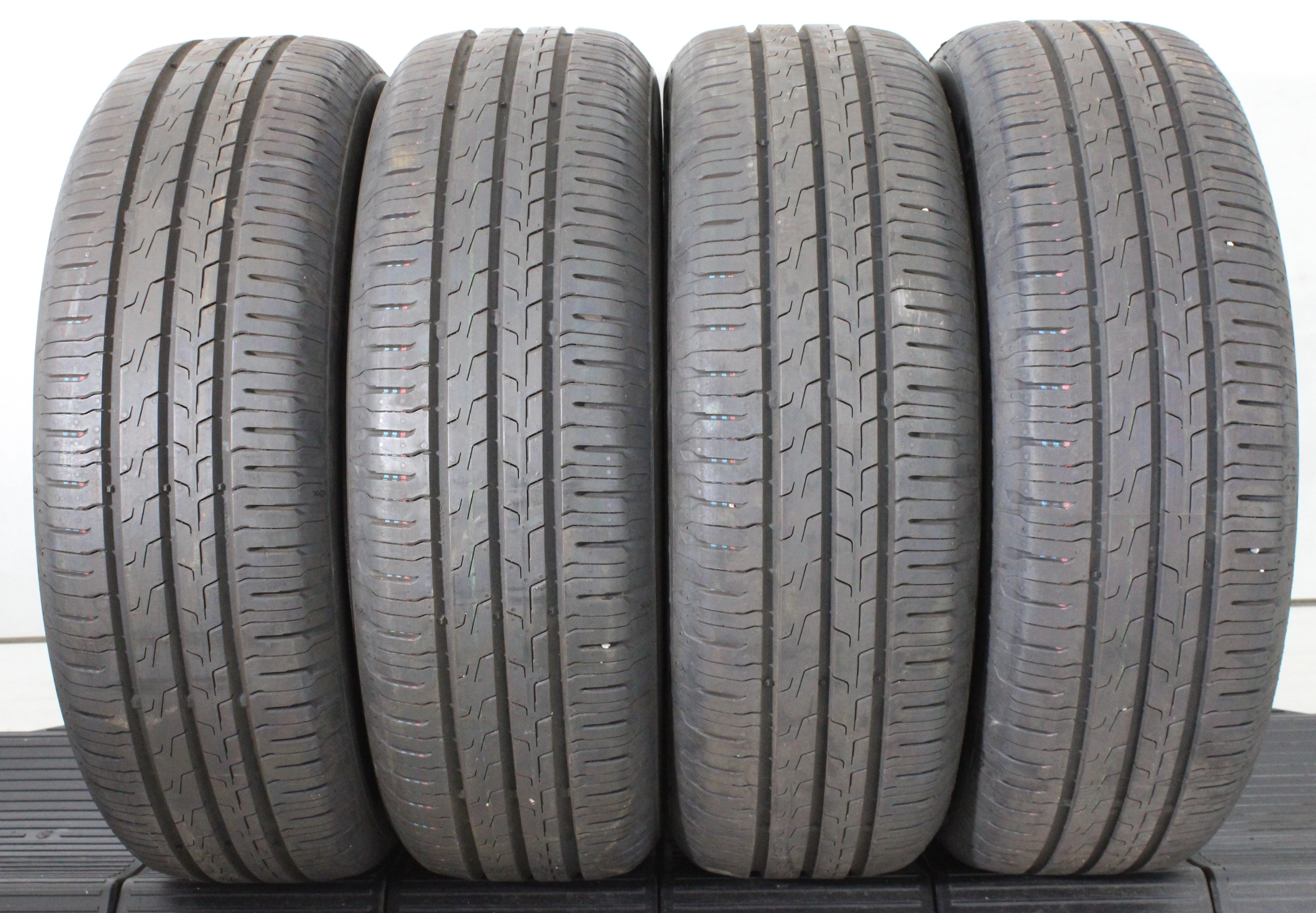 4 x 185/65R15 88T Sommerreifen Continental Eco Contact 6 Volles Profil 2023