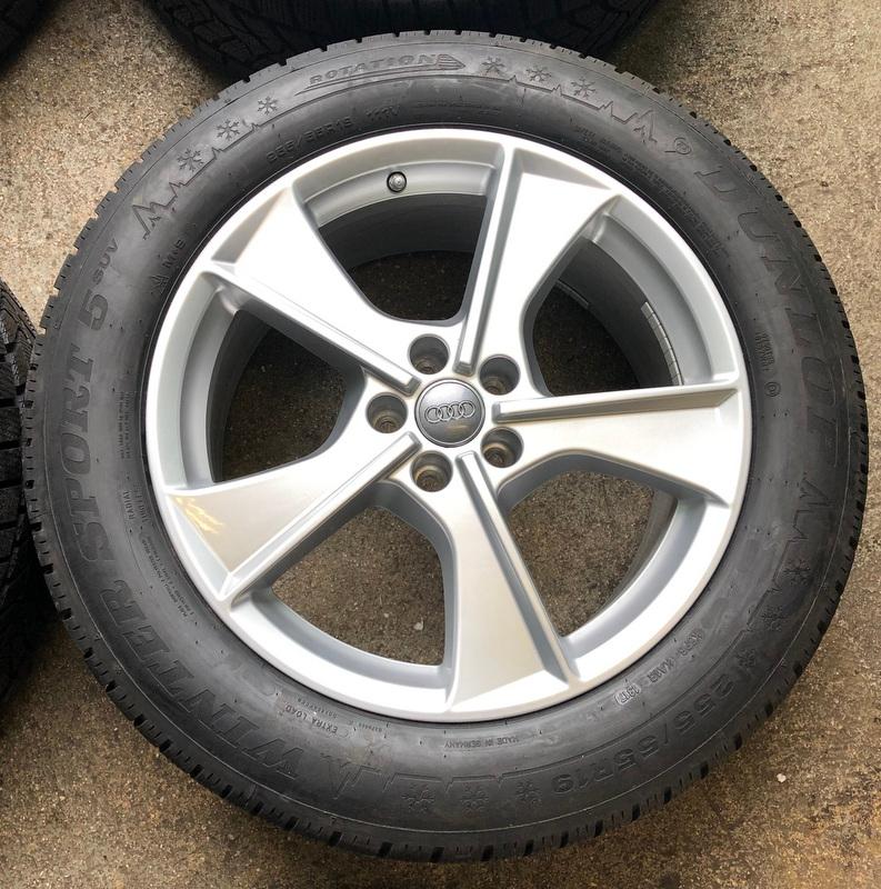 4 ORIGINAL 19" ALU WINTERRÄDER AUDI Q7 4M 4L 4L1 255/55R19 111V RDKS