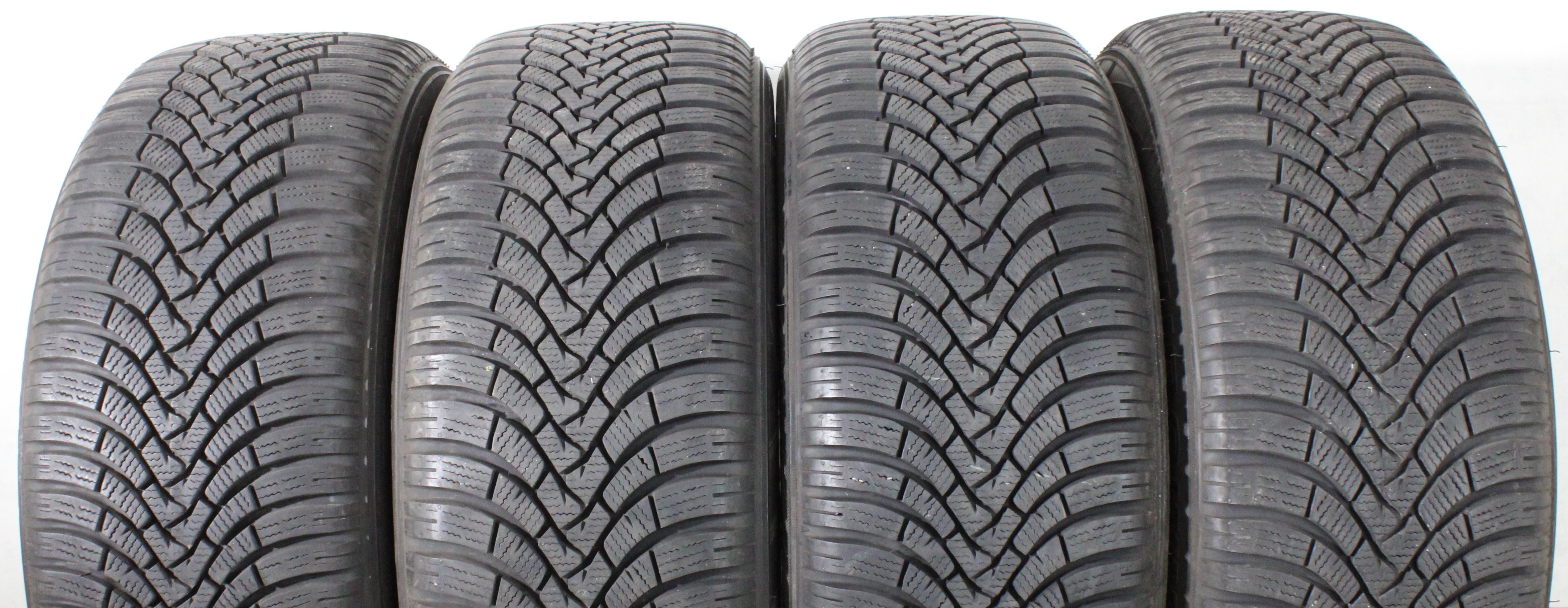 4 x 225/55R17 101V Winterreifen Falken Eurowinter HS01 8mm 2017 XL