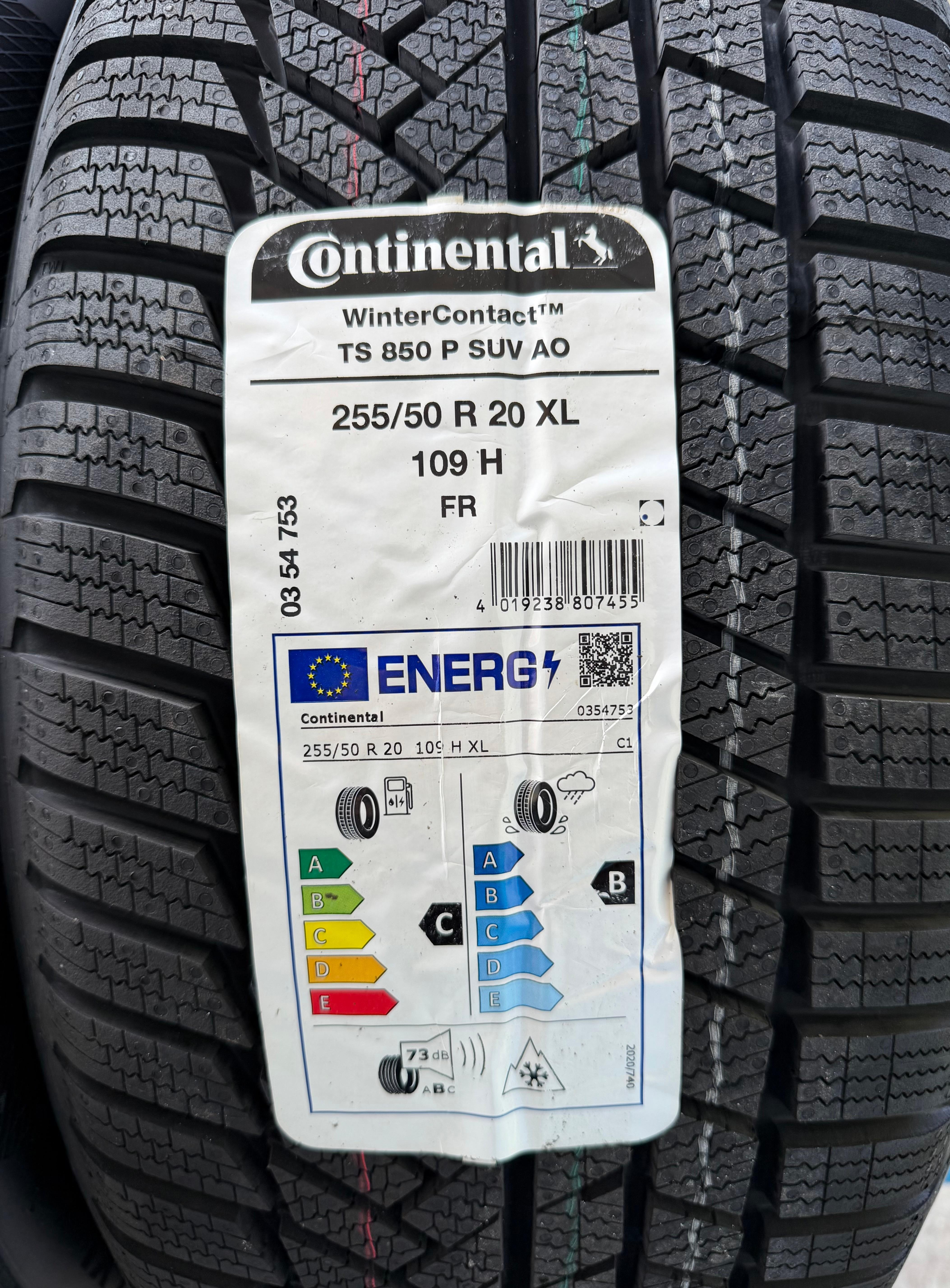 4 Original 20" Alu Winterräder Audi Q8 GE E-Tron 4KE601025P 255/50R20 109H Continental NEU