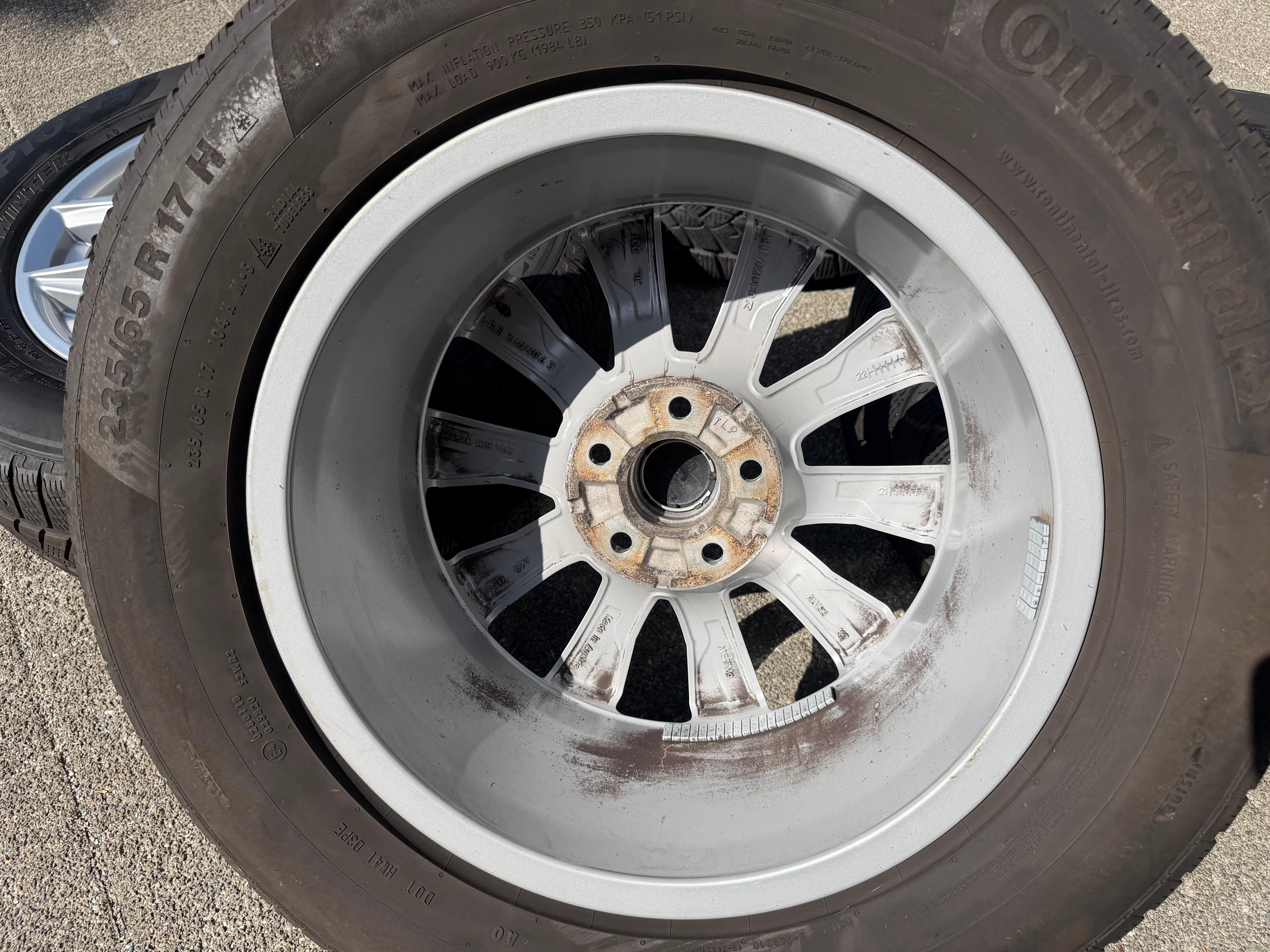 4 Original 17" Alufelgen Audi Q5 FY 80A601025J 7x17 ET34 Felge