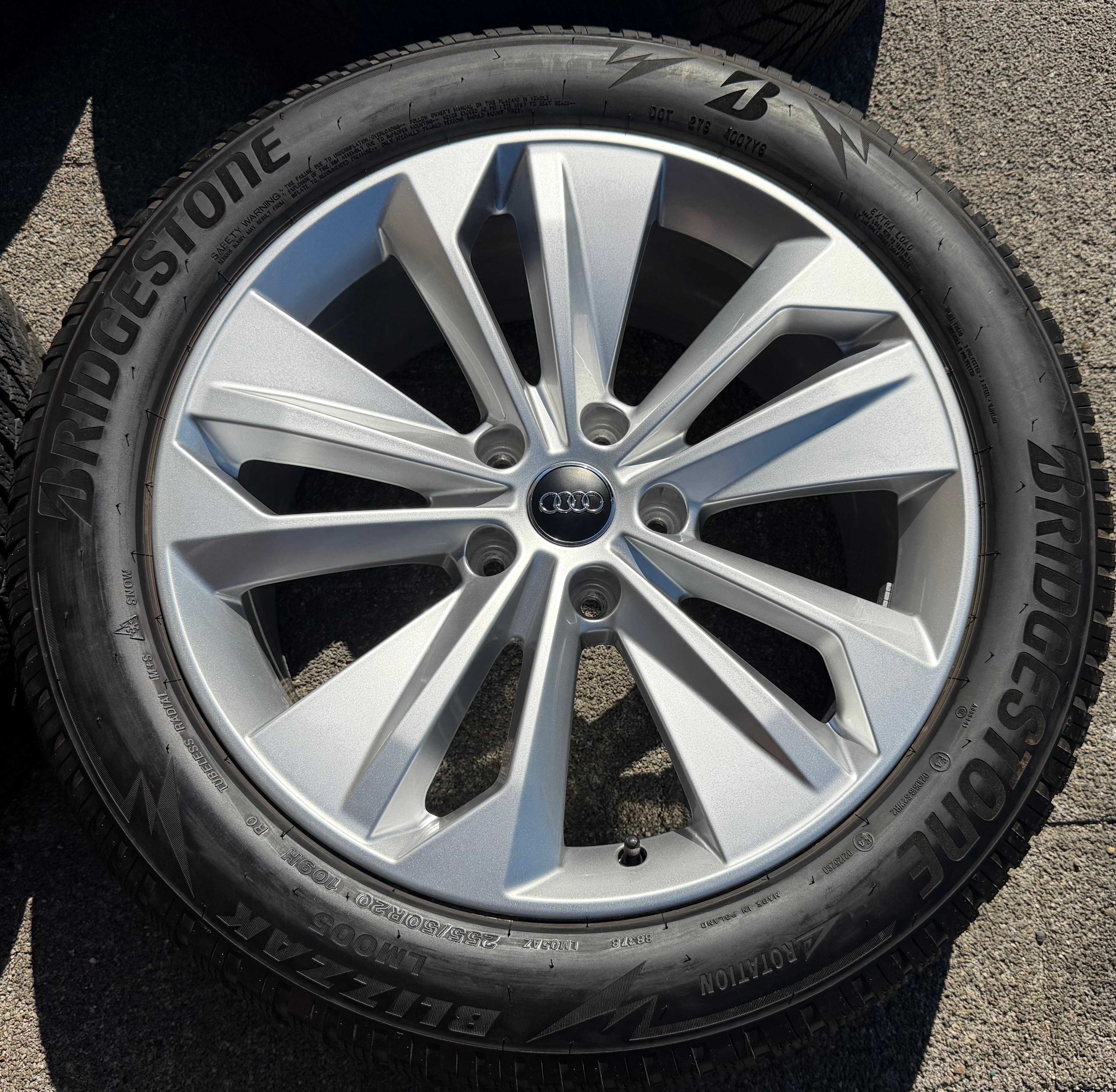 4 ORIGINAL ALU 20" WINTERRÄDER AUDI Q6 SQ6 E-TRON GF 255/50R20 109H 285/45R20 112H