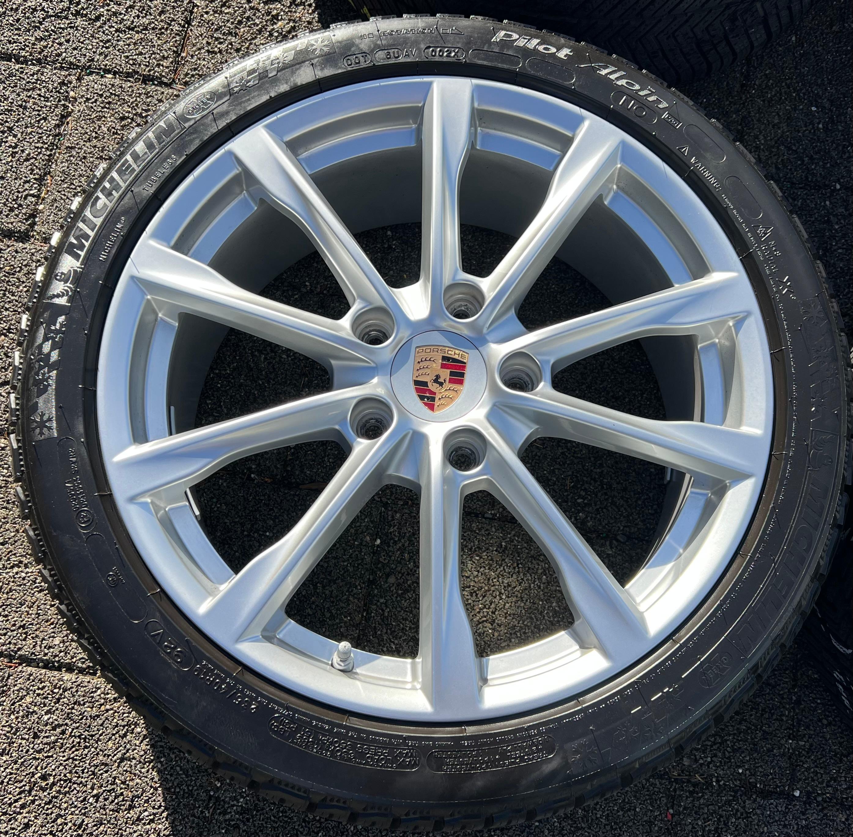 4 ORIGINAL 19" ALU WINTERRÄDER PORSCHE CAYMAN BOXSTER 718 982 982601025A 982601025AM RDKS